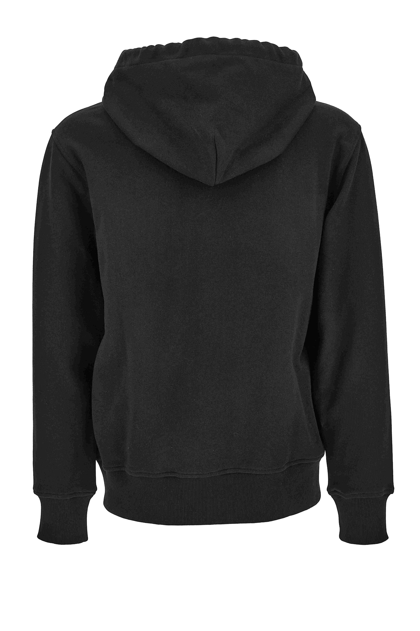 Shop Versace Jeans Couture Hoodie In Black