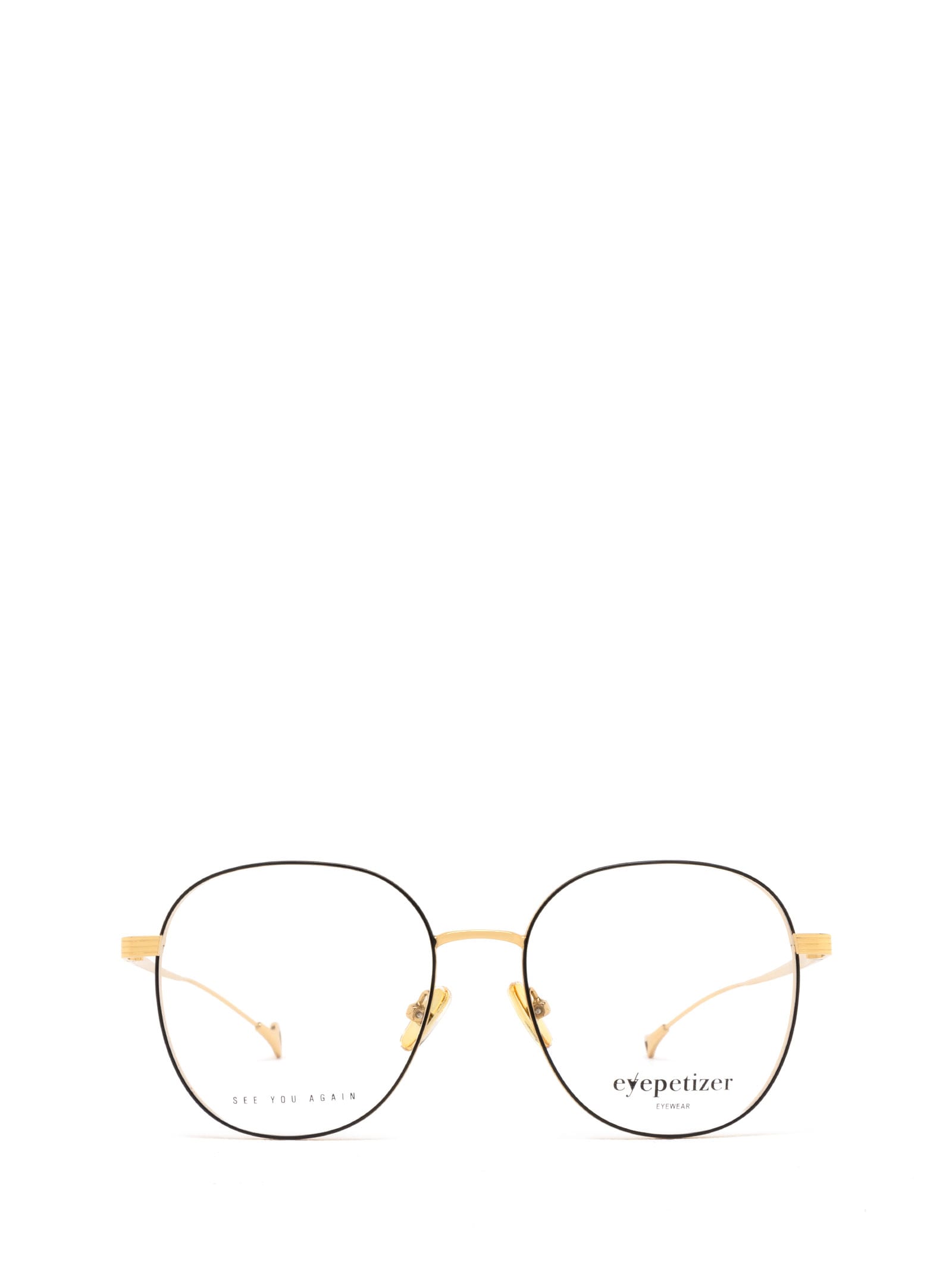 Eyepetizer Nelson Pale Gold Glasses