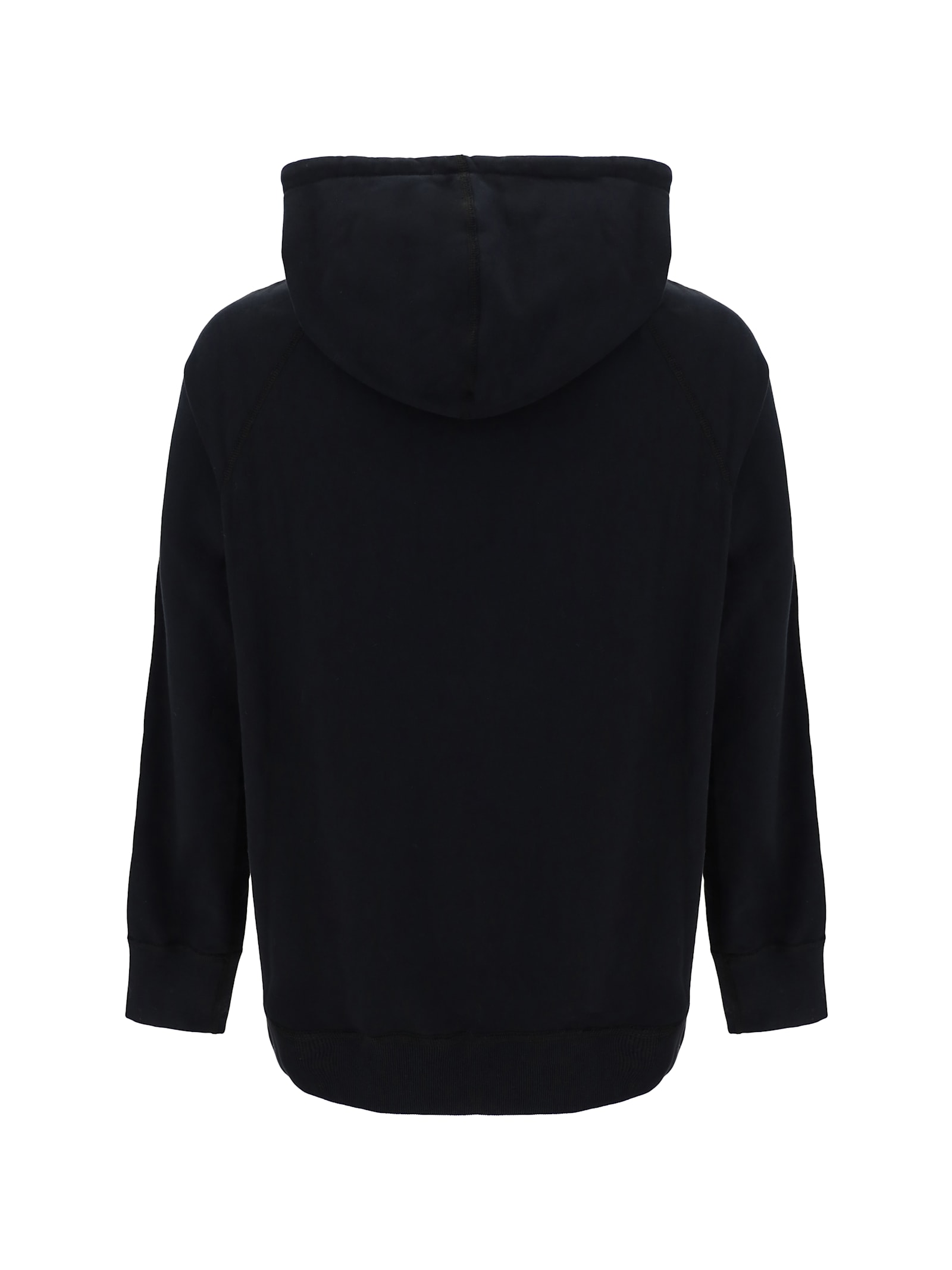 Shop Junya Watanabe Hoodie In Blk X Blk/offw