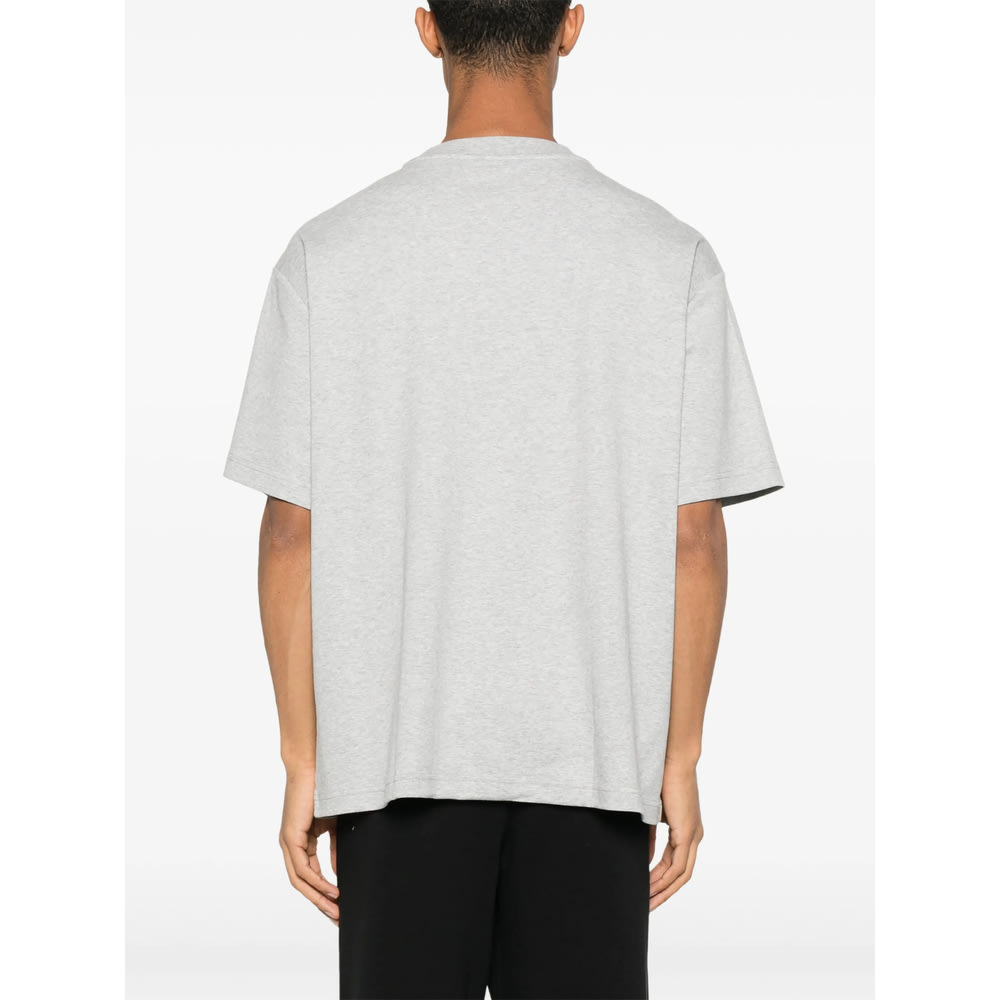 Calvin Klein Cotton T Shirts In Gray