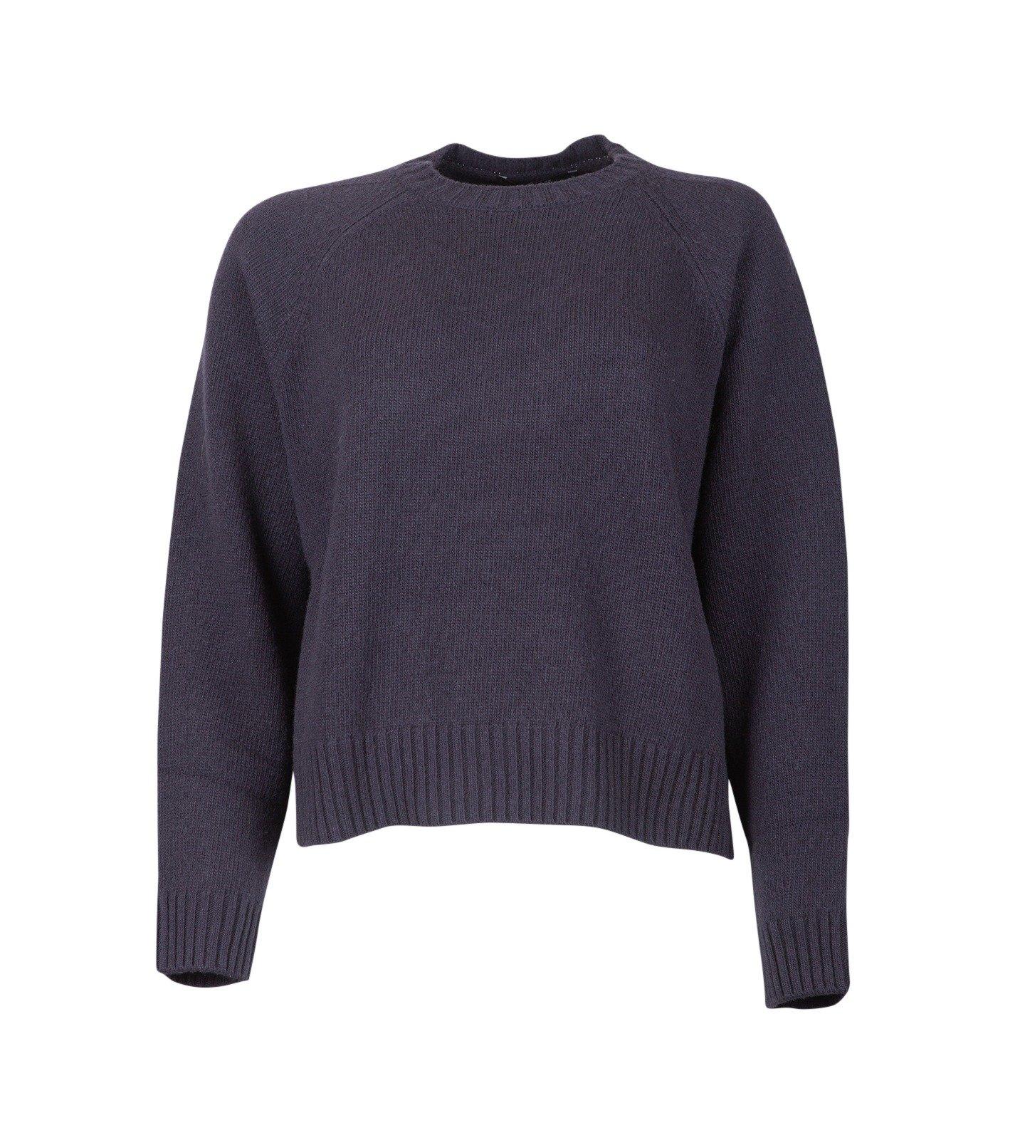 Shop Weekend Max Mara Crewneck Long-sleeved Jumper