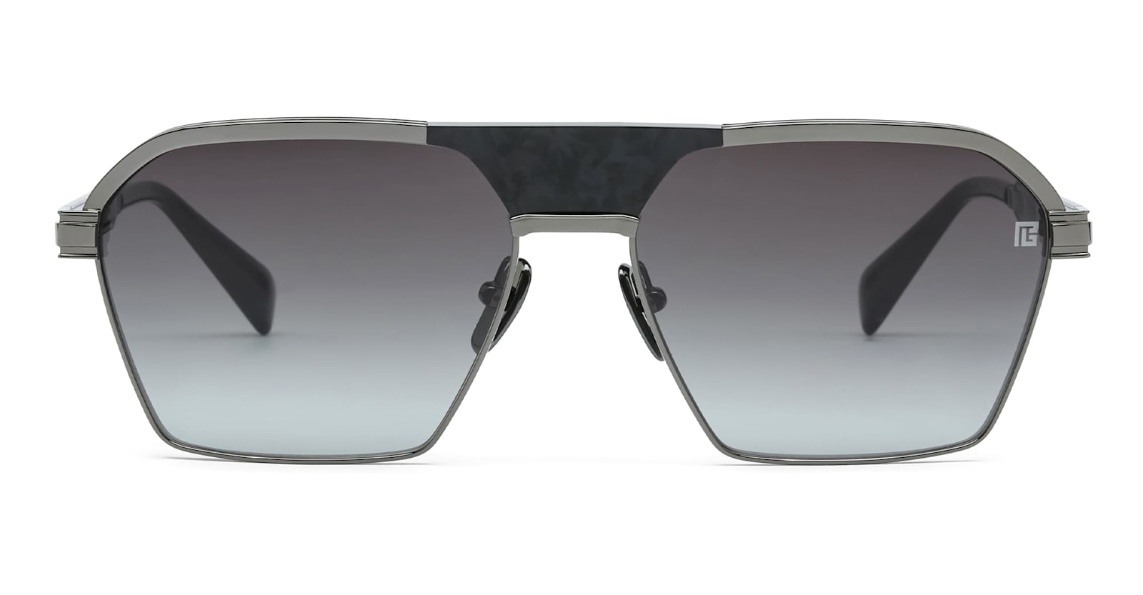Sergeant - Black Rhodium / Leather Black Sunglasses