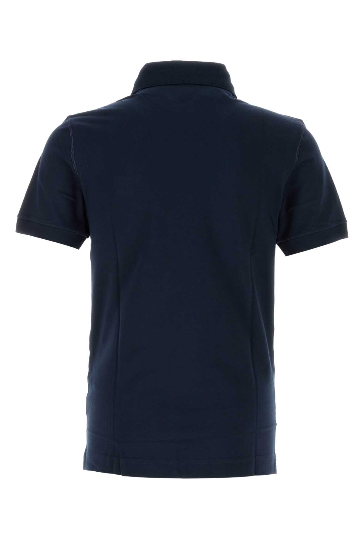 DOLCE & GABBANA DARK BLUE PIQUET POLO SHIRT