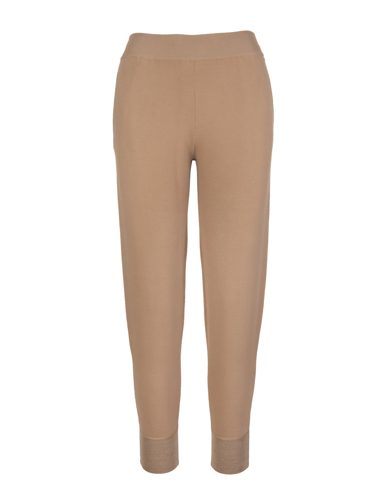 Stella McCartney Woman Camel Compact Knitted Trousers
