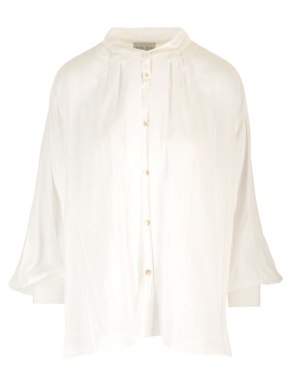 Forte_Forte Voile Bohemian-style Shirt