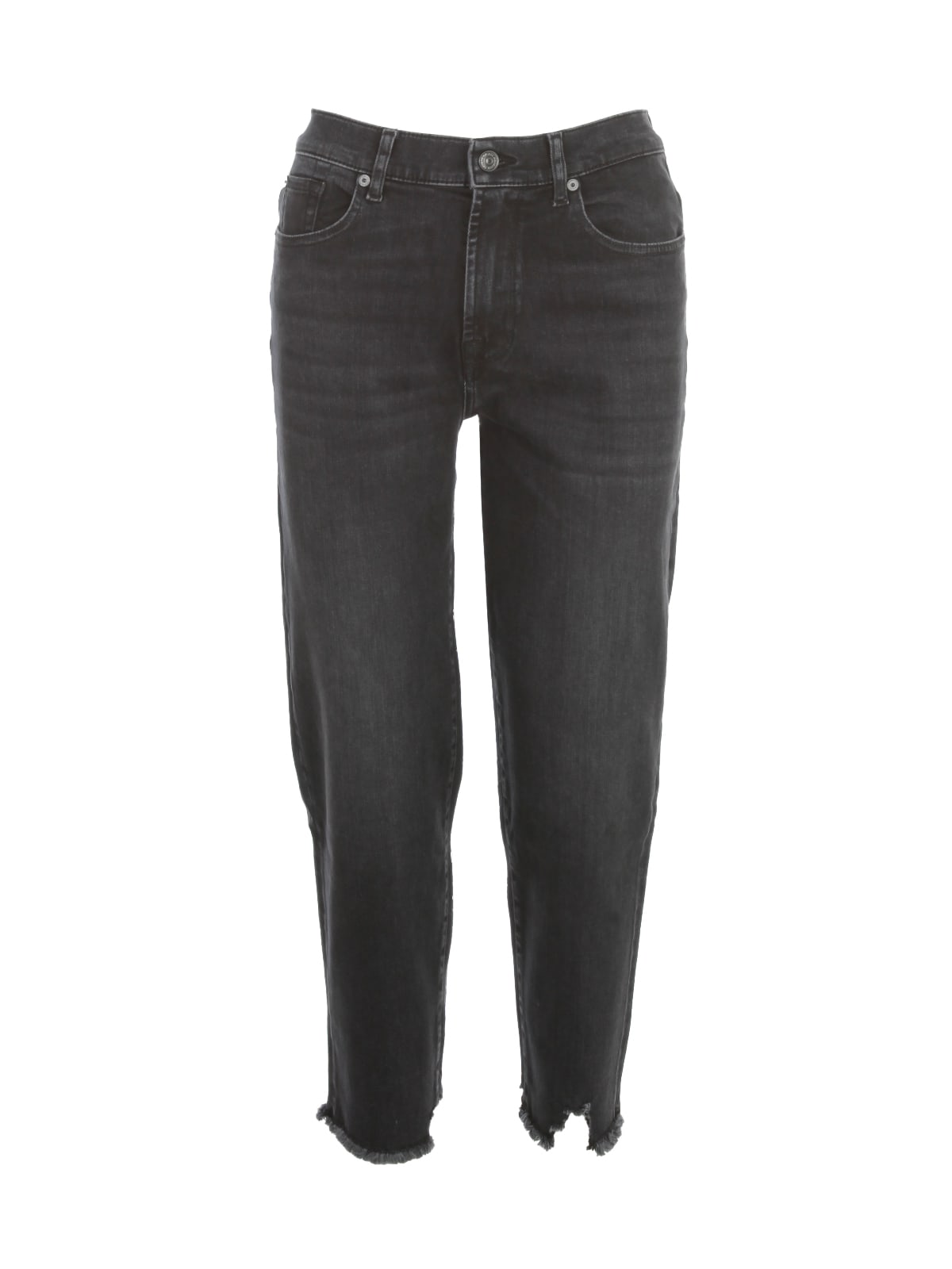 7 For All Mankind Malia Luxe Vintage W/destroyed Hem