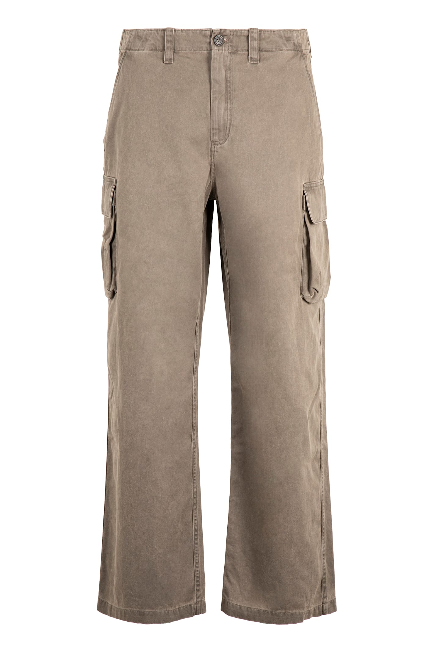 Our Legacy Mount Cotton Cargo-trousers In Gray