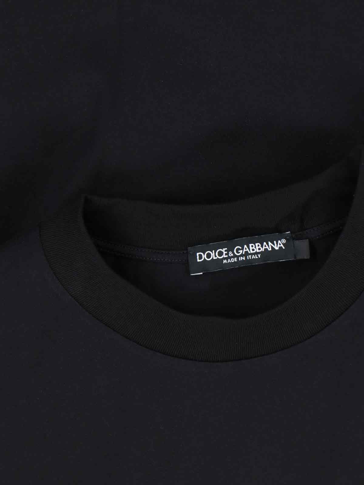Shop Dolce & Gabbana T-shirt Logo In Black