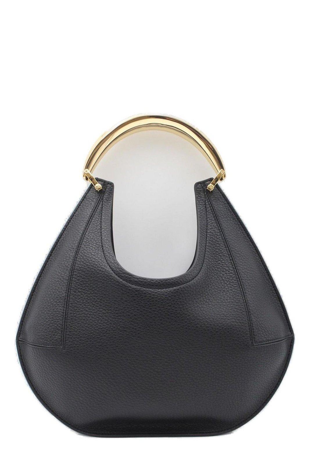 ELISABETTA FRANCHI LOGO DEBOSSED TOTE BAG