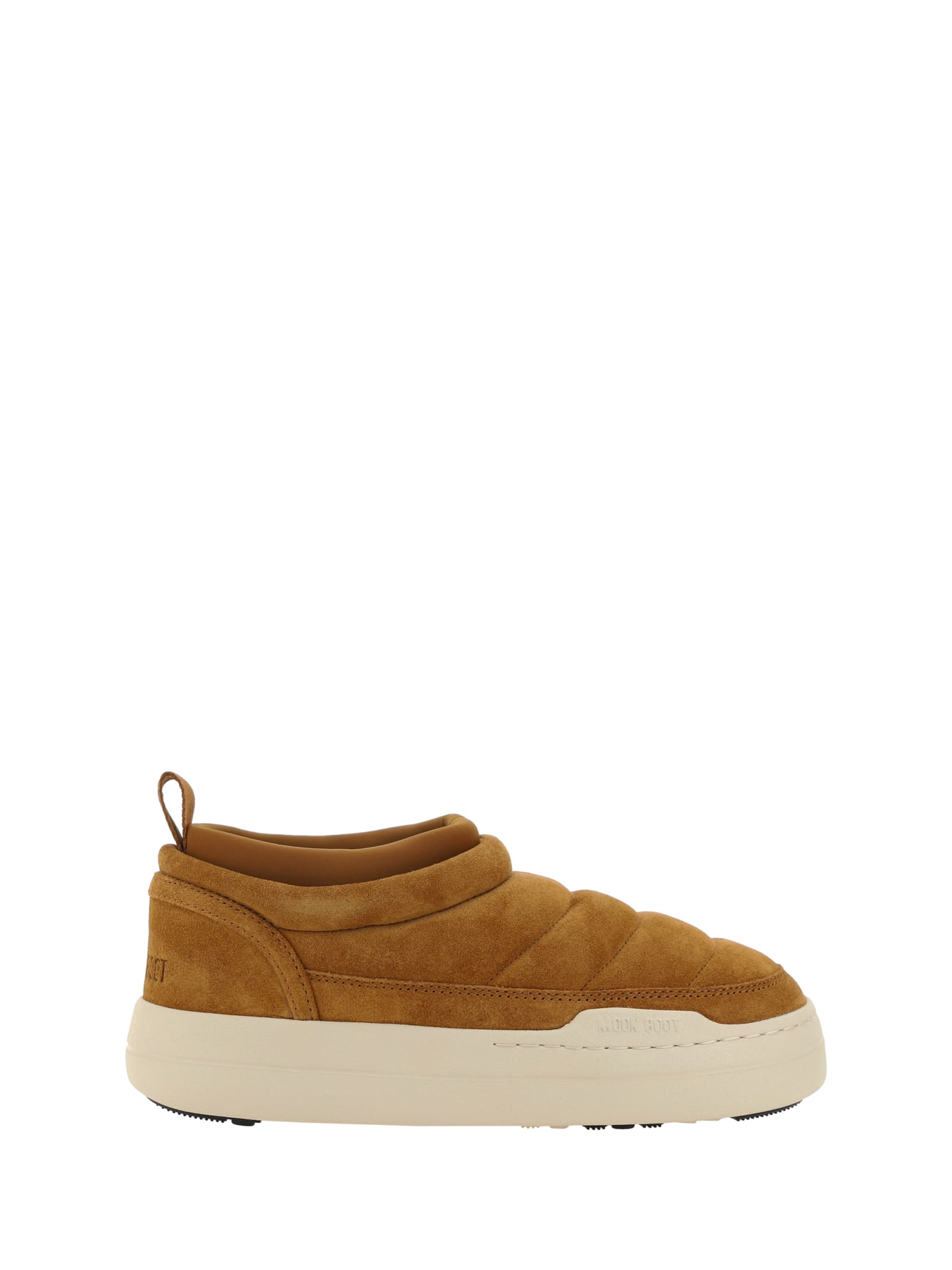 Shop Moon Boot Park Soft Shoes In Cognac