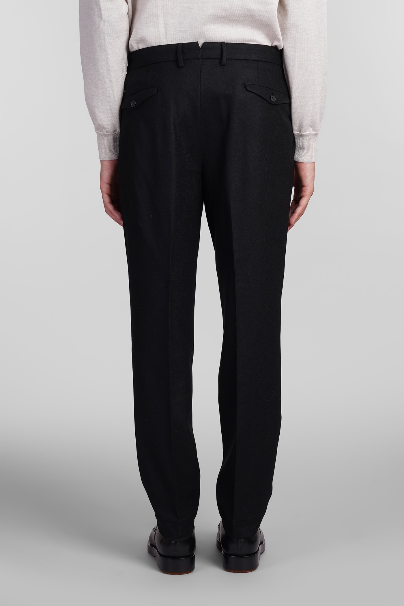 Santaniello V738mf 26 In Black Wool In Black