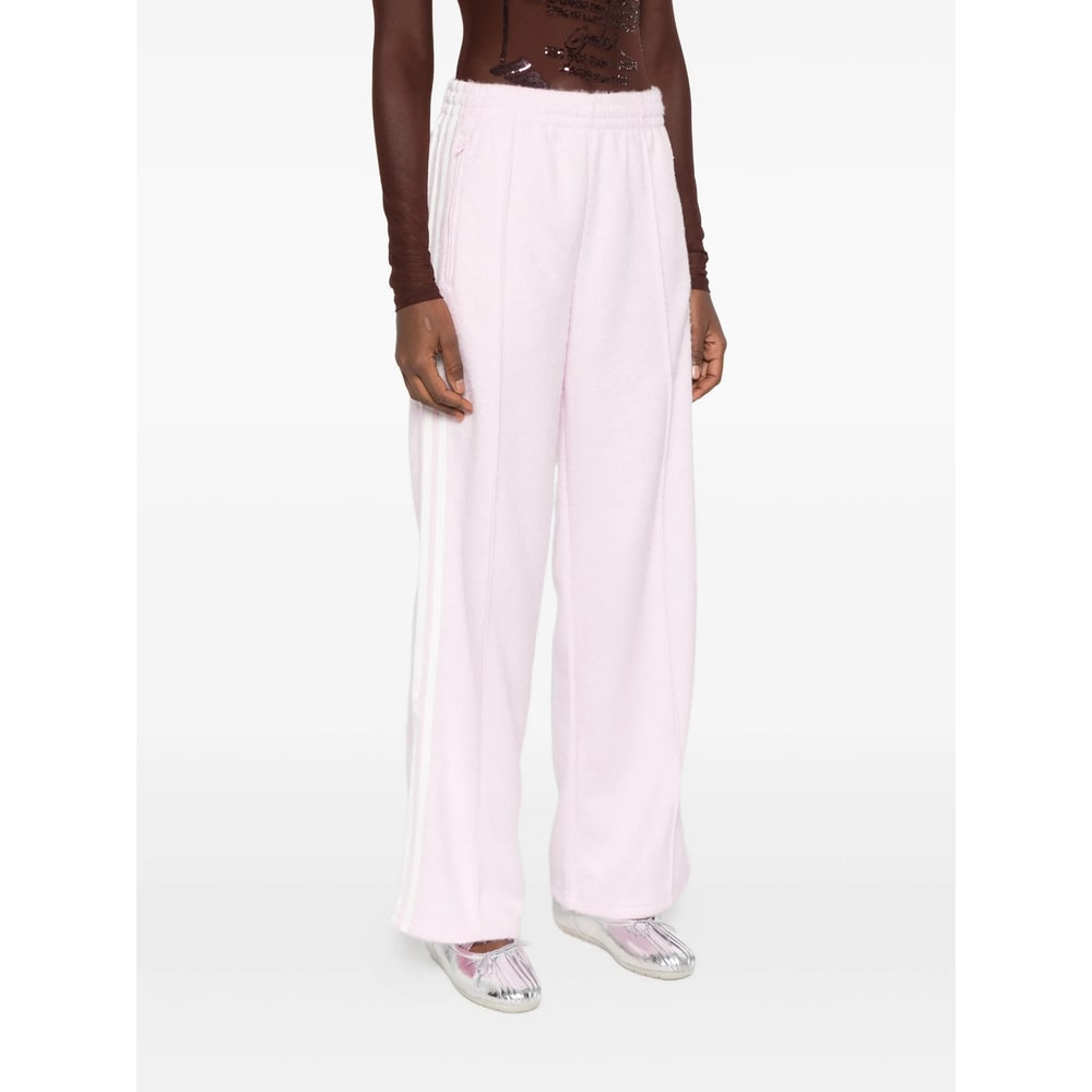 Adidas Originals Stripe Detail Trousers In Pink