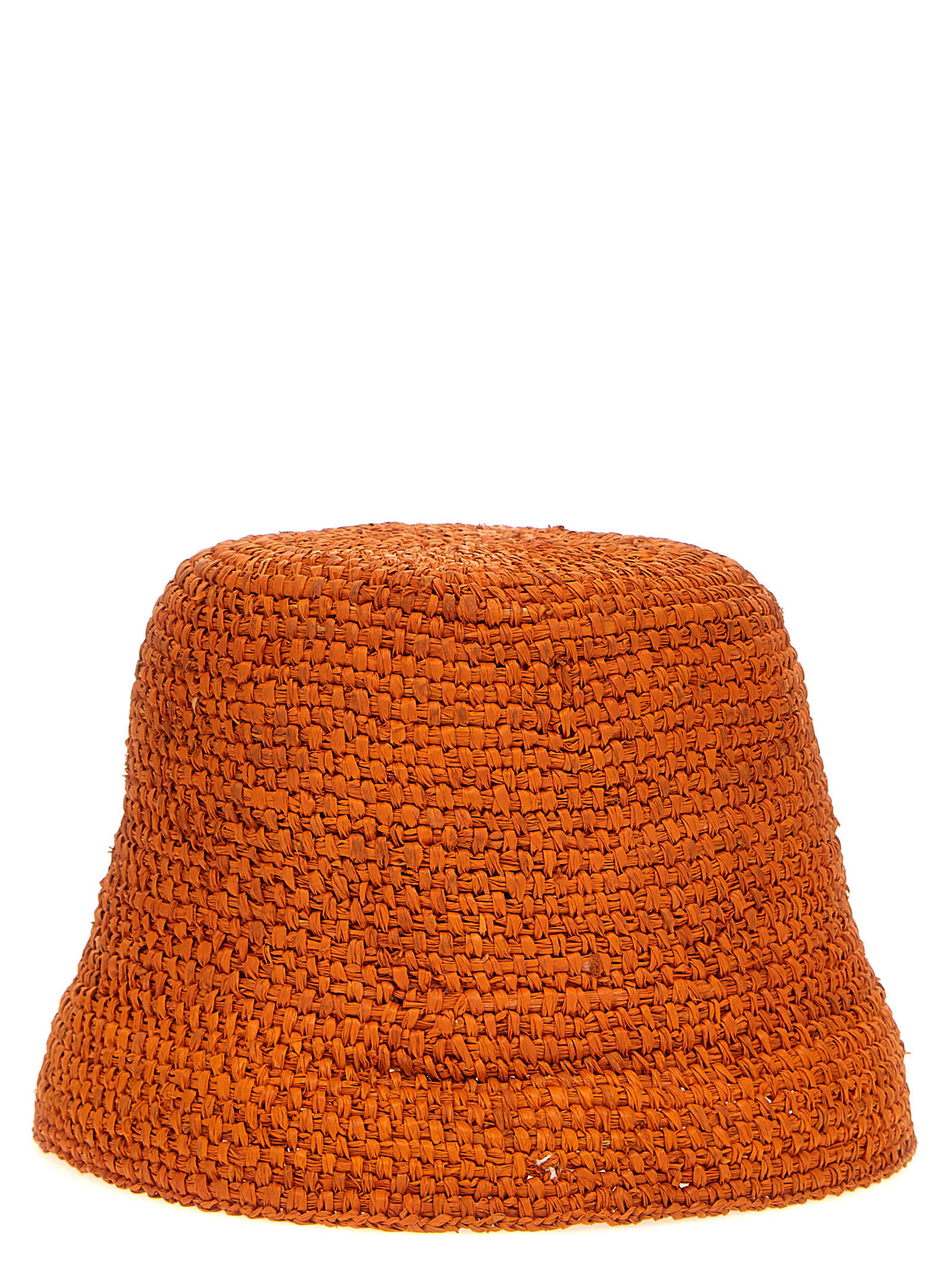 Shop Jacquemus Le Bob Ficiu Bucket Hat In Orange