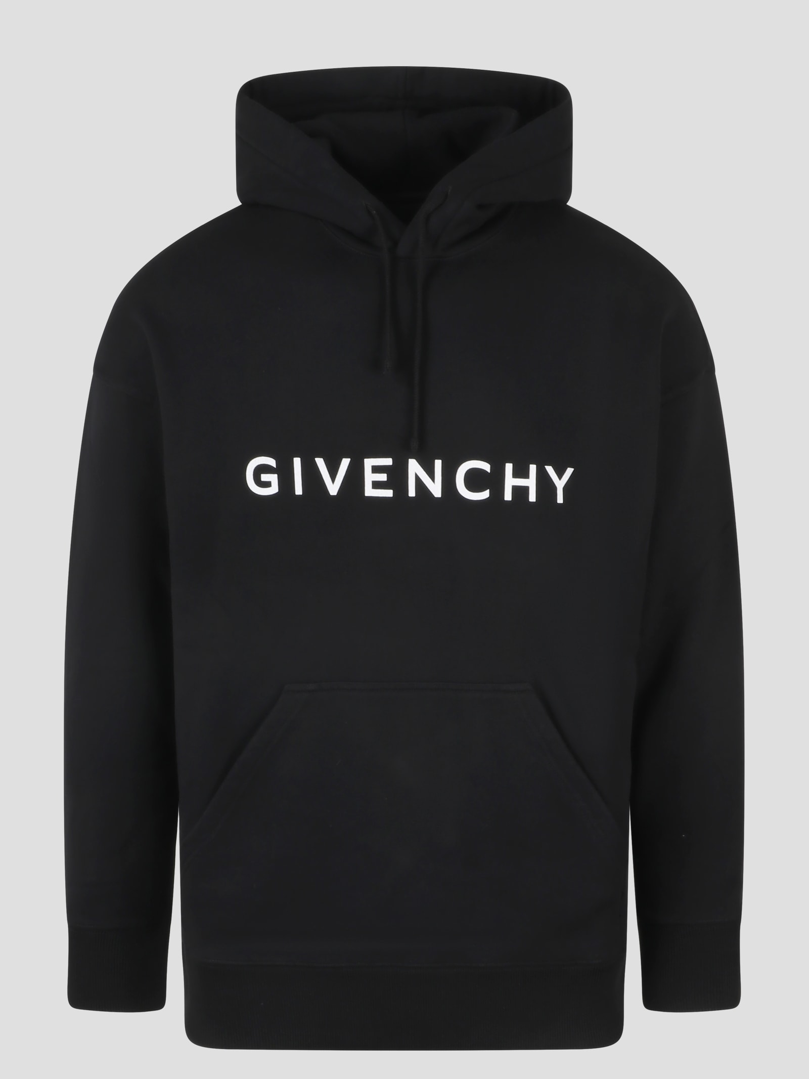 Shop Givenchy Archetype Hoodie In Black