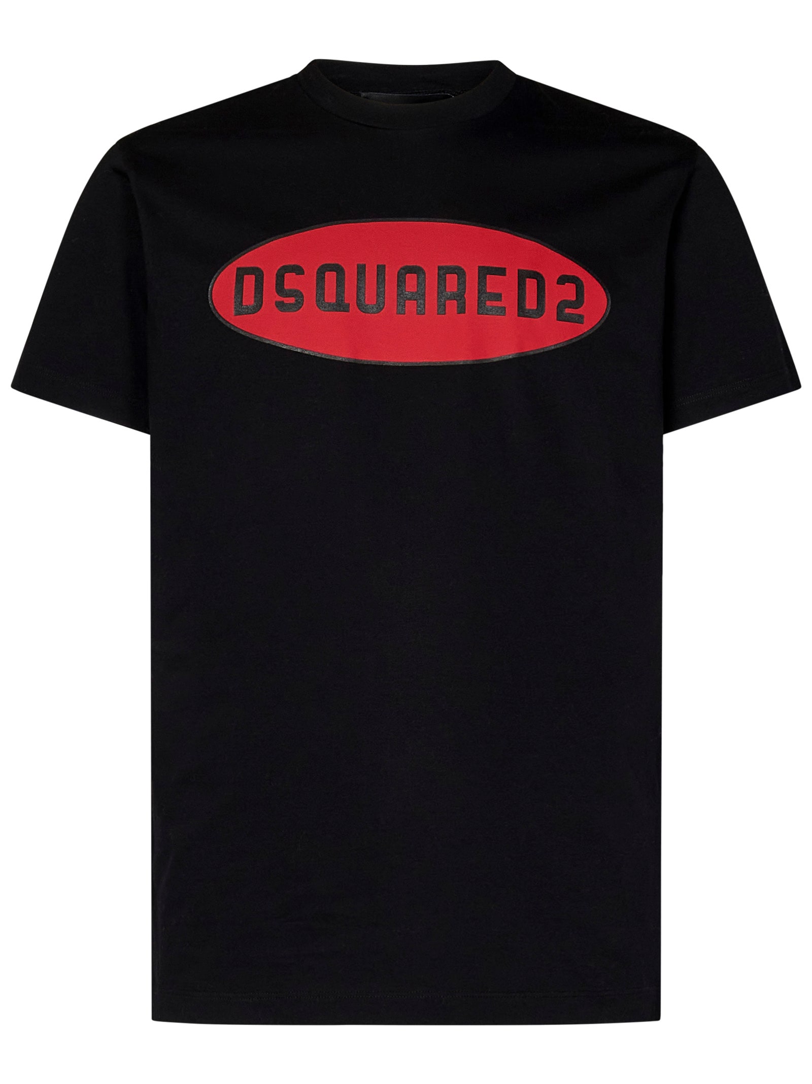 Shop Dsquared2 High Voltage Cool Fit T-shirt In Black