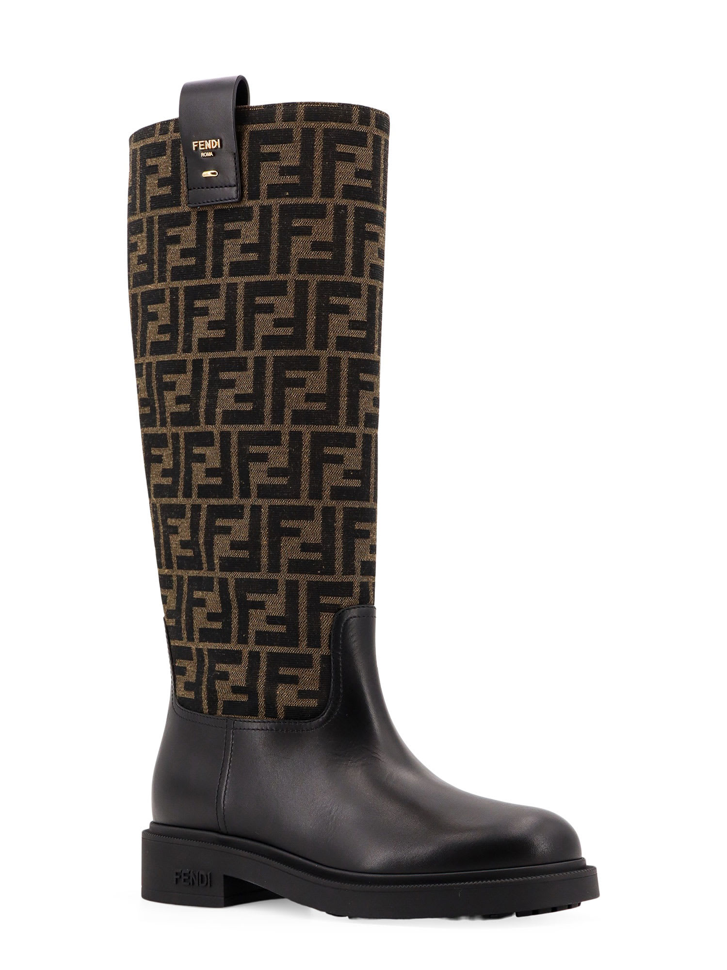 Shop Fendi Filo Boots In Black