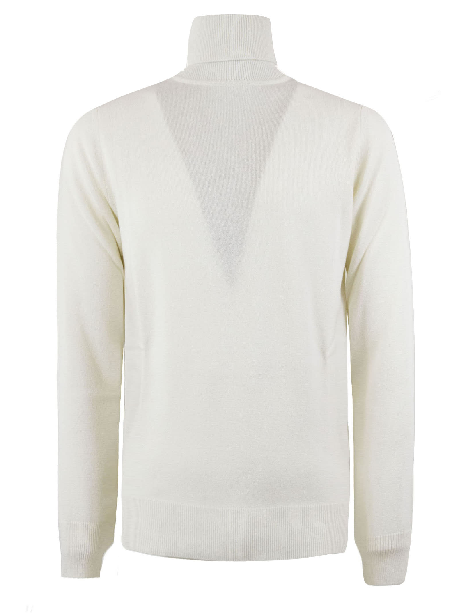 Kangra Cream-tone Wool, Silk And Cashemre Sweater