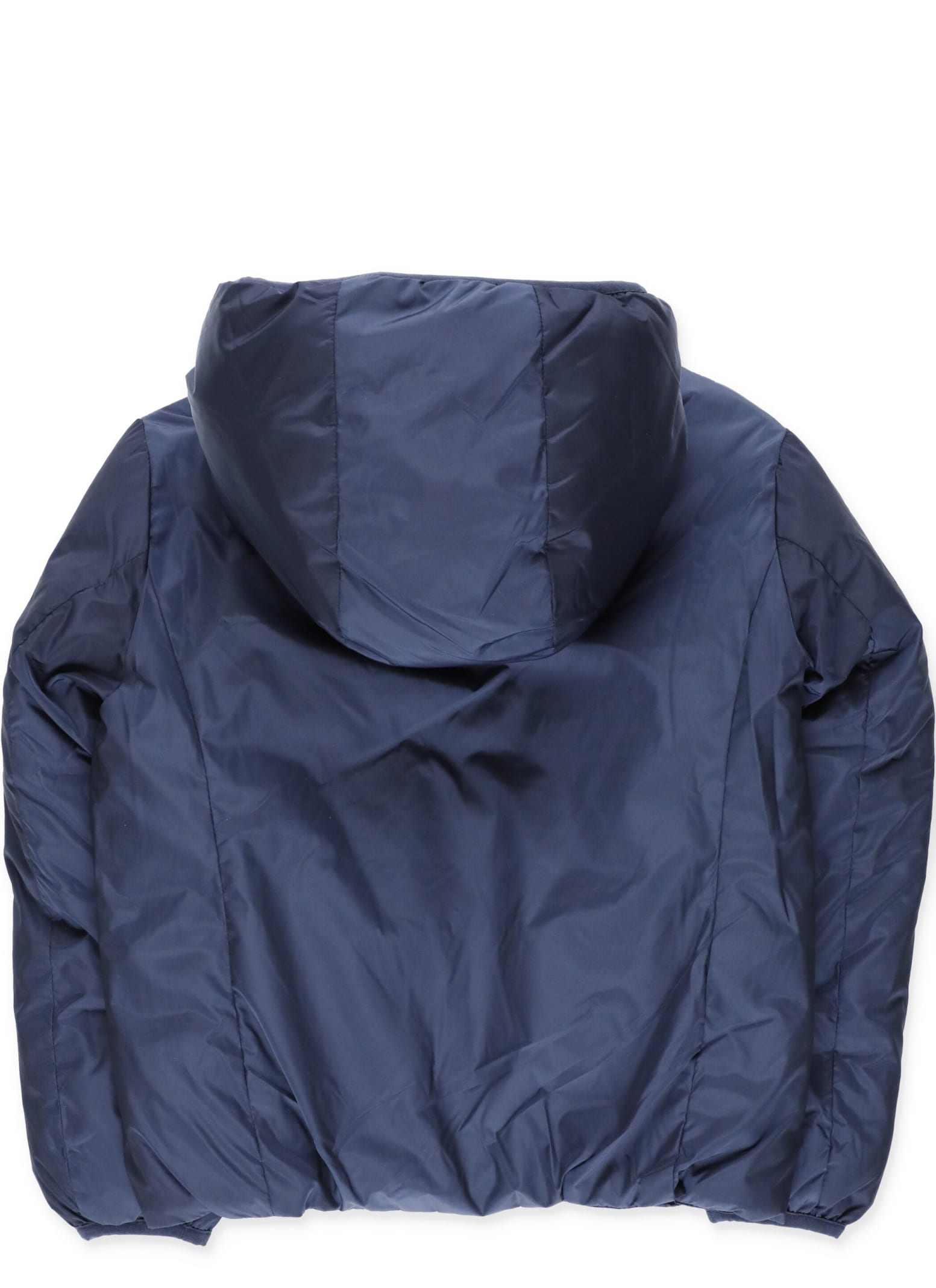 Shop Save The Duck Mega Down Jacket In Navy Blue