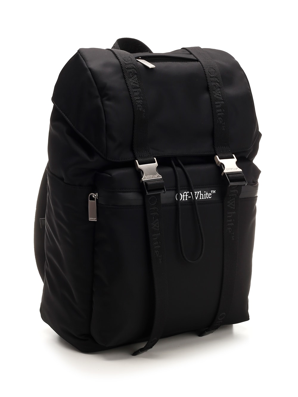 Shop Off-white Black Nylon Backpack
