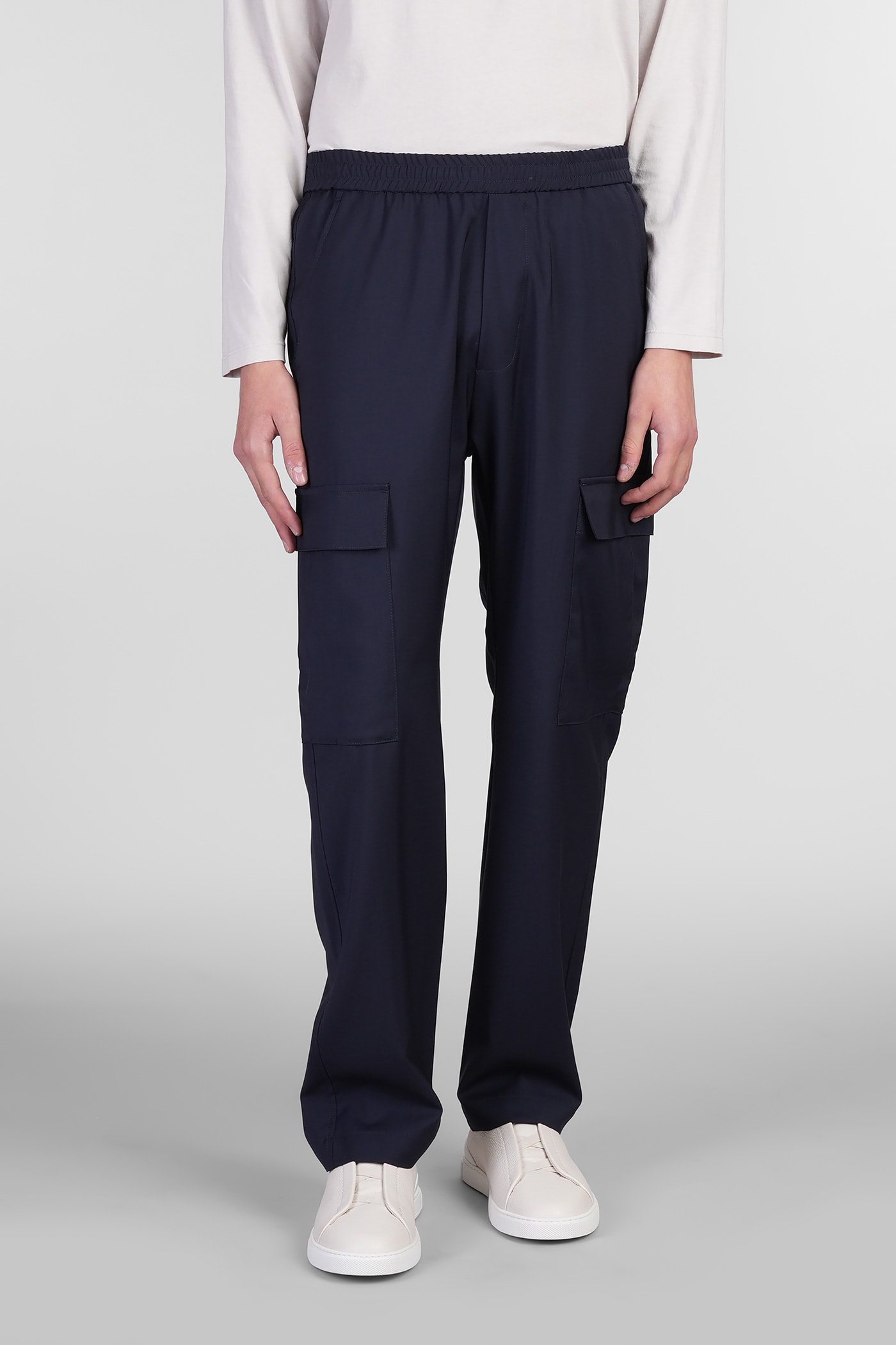 Tagio Pants In Blue Wool