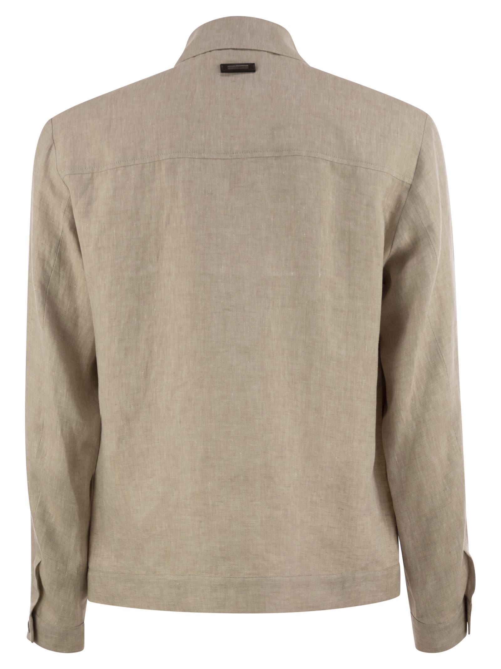 Peserico Pure Linen Overshirt