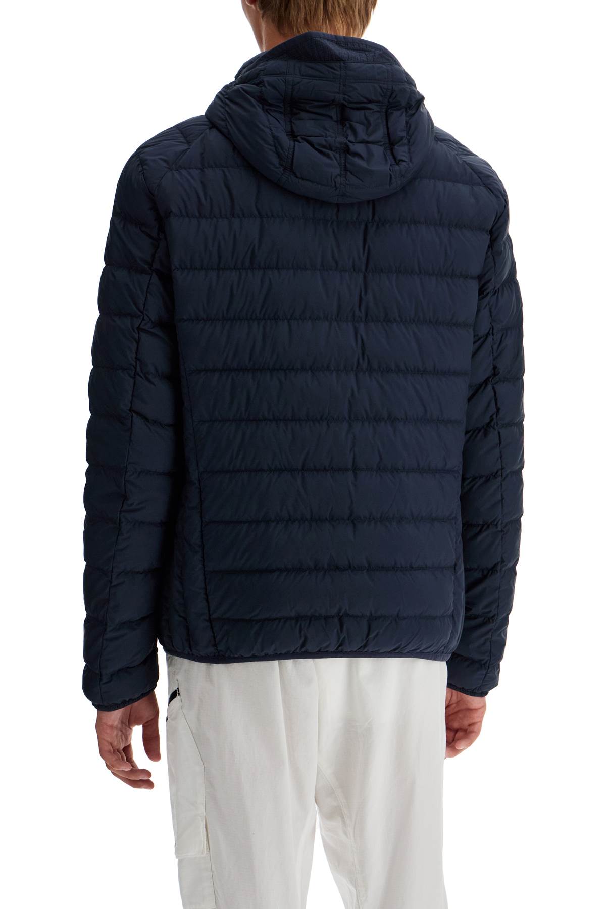 Shop Parajumpers Last Minute Light Down Jacket In Blue Navy (blue)