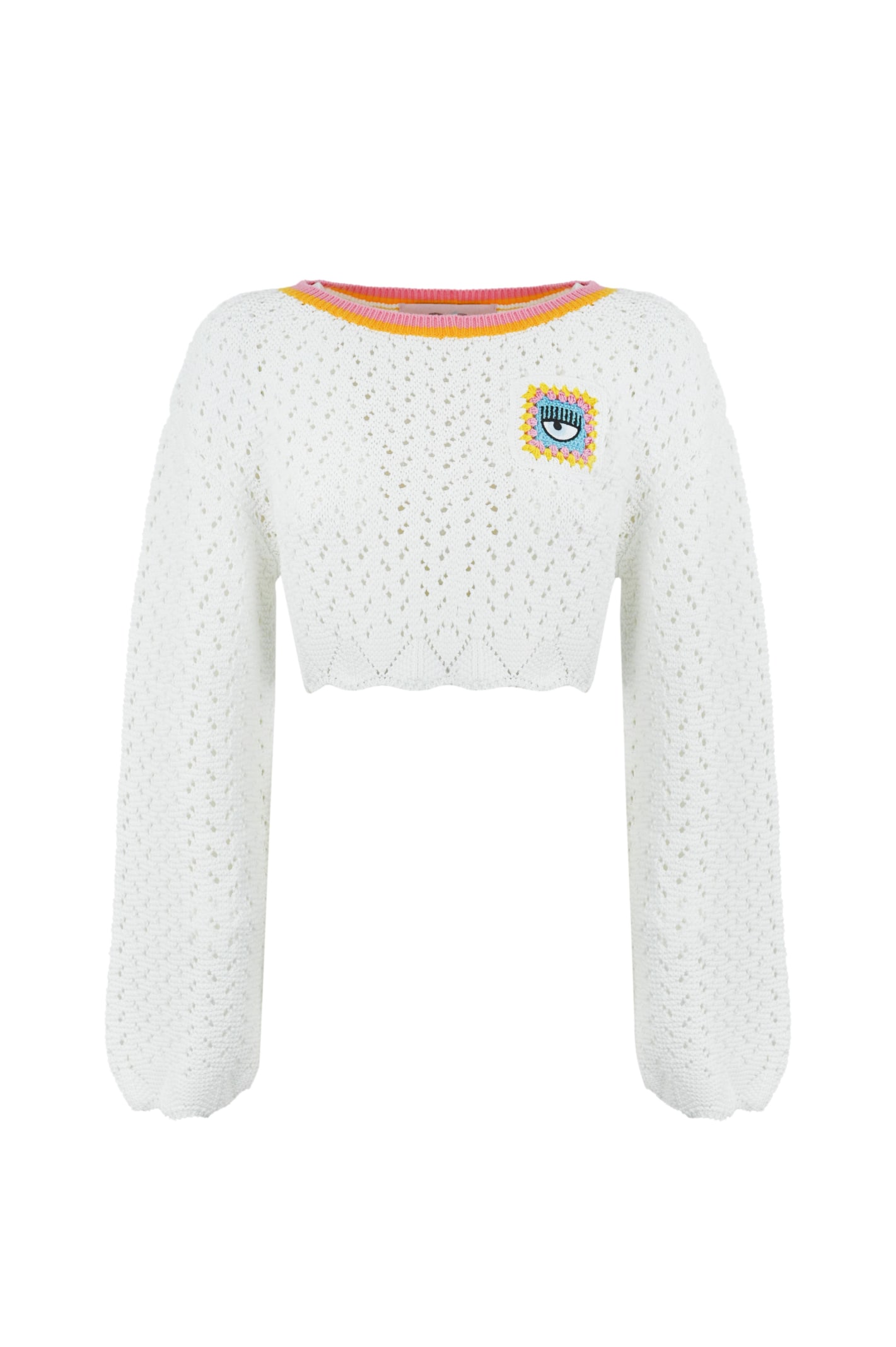 Chiara Ferragni Crochet Sweater