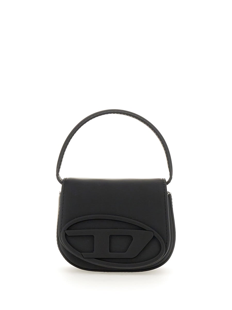 Shop Diesel 1dr Xs Shoulder Bag In Black