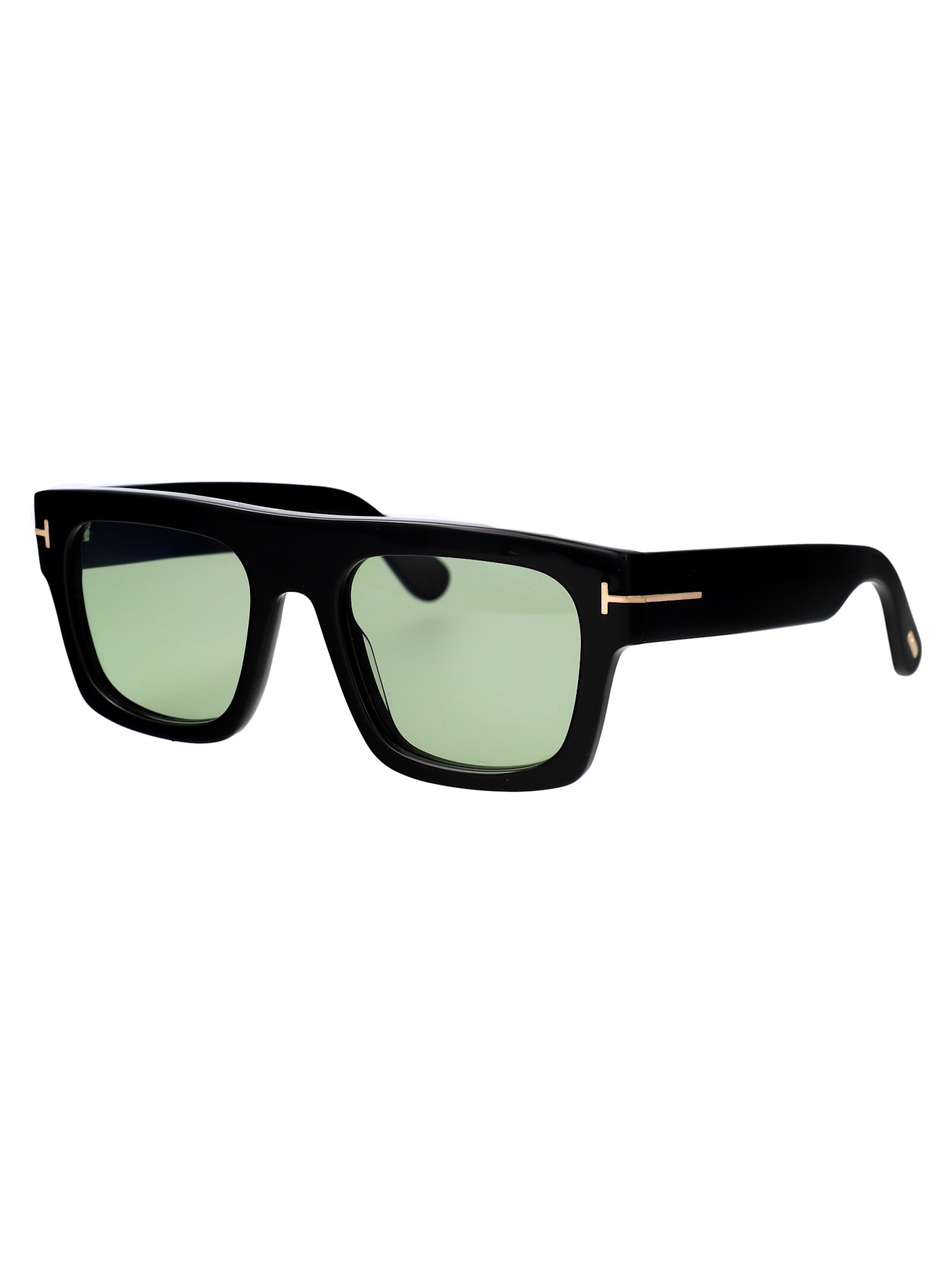 Shop Tom Ford Ft0711/s Sunglasses In Green Black