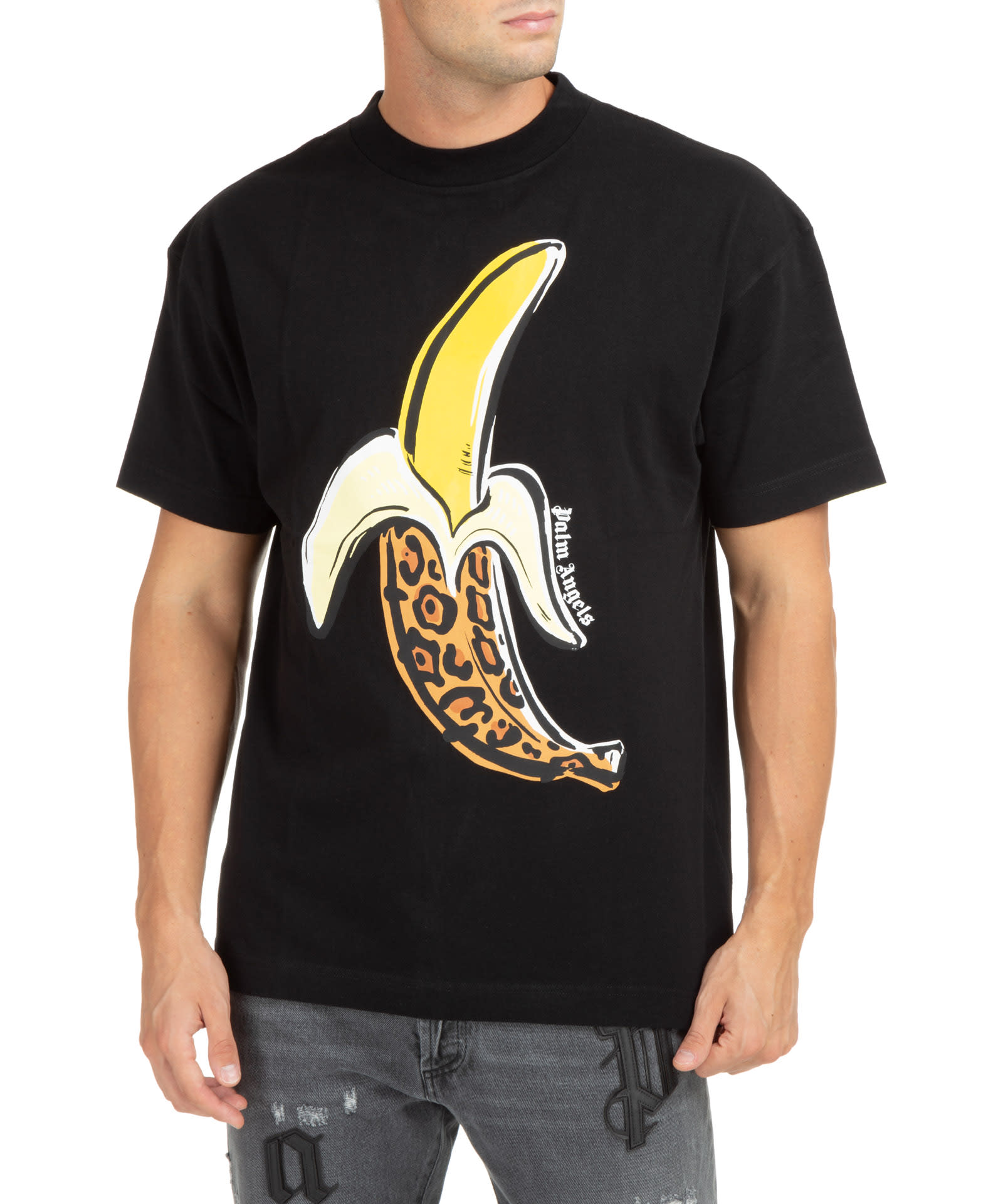 Palm Angels Banana Cotton T-shirt