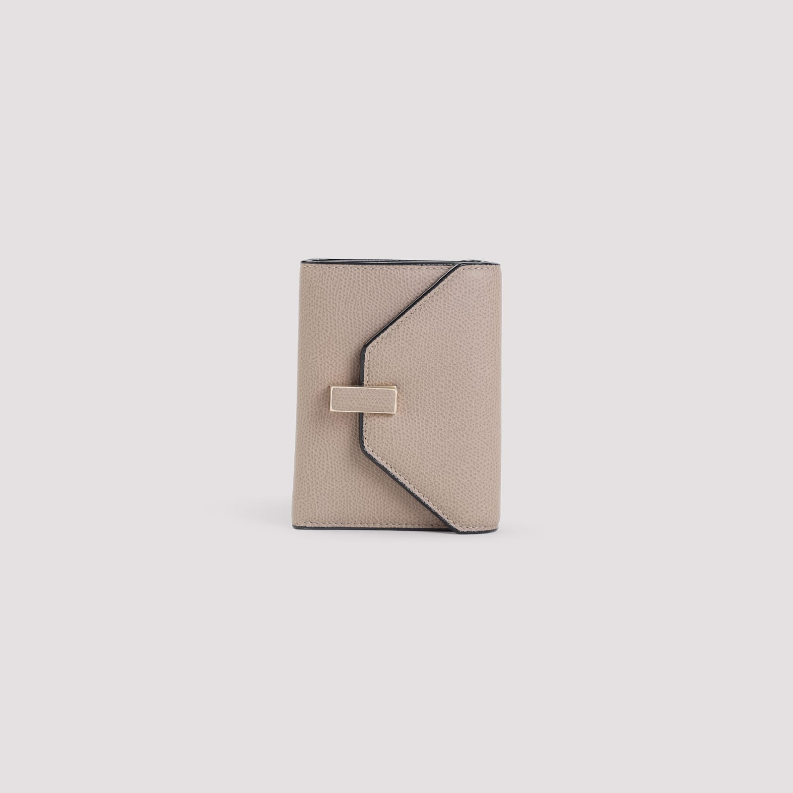 Valextra Iside Wallet In Neutral