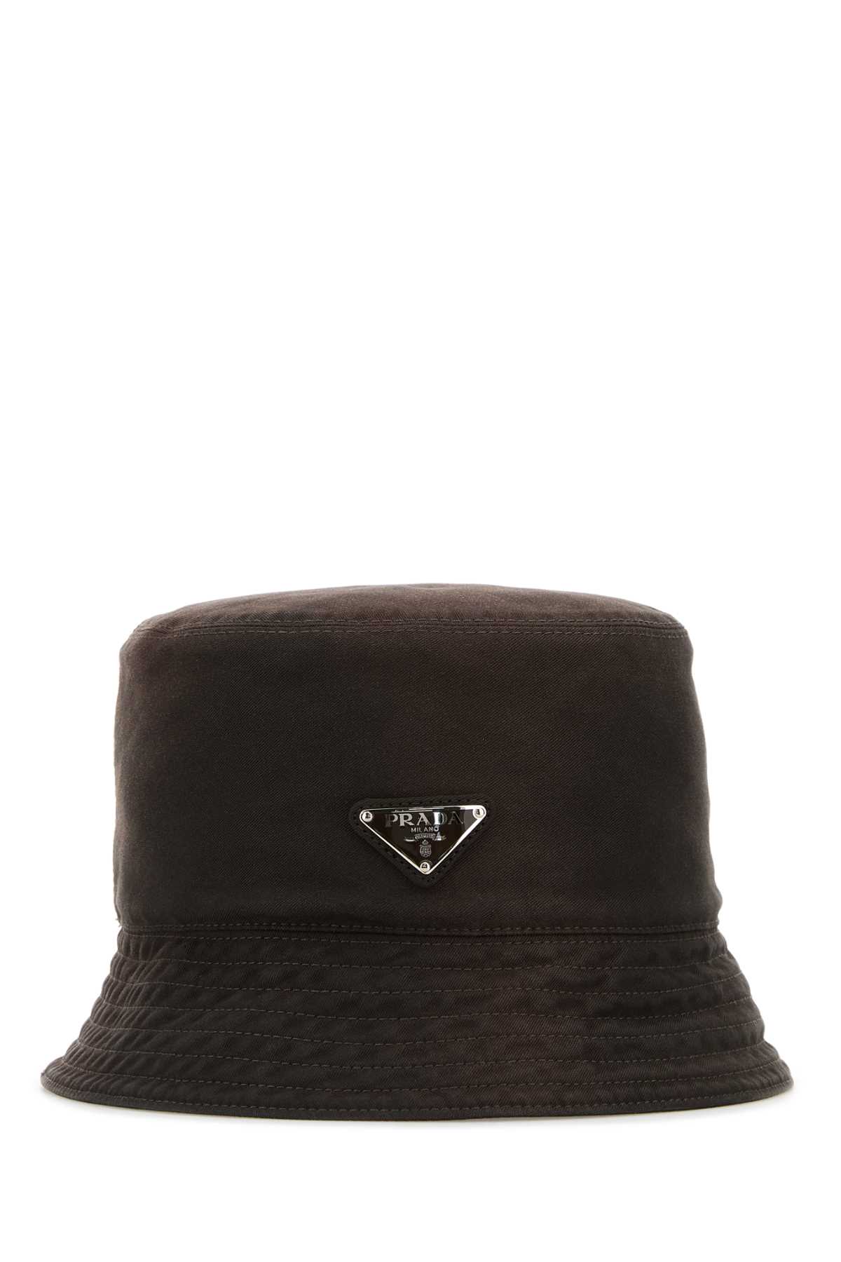 Prada Re-nylon Bucket Hat In Brown