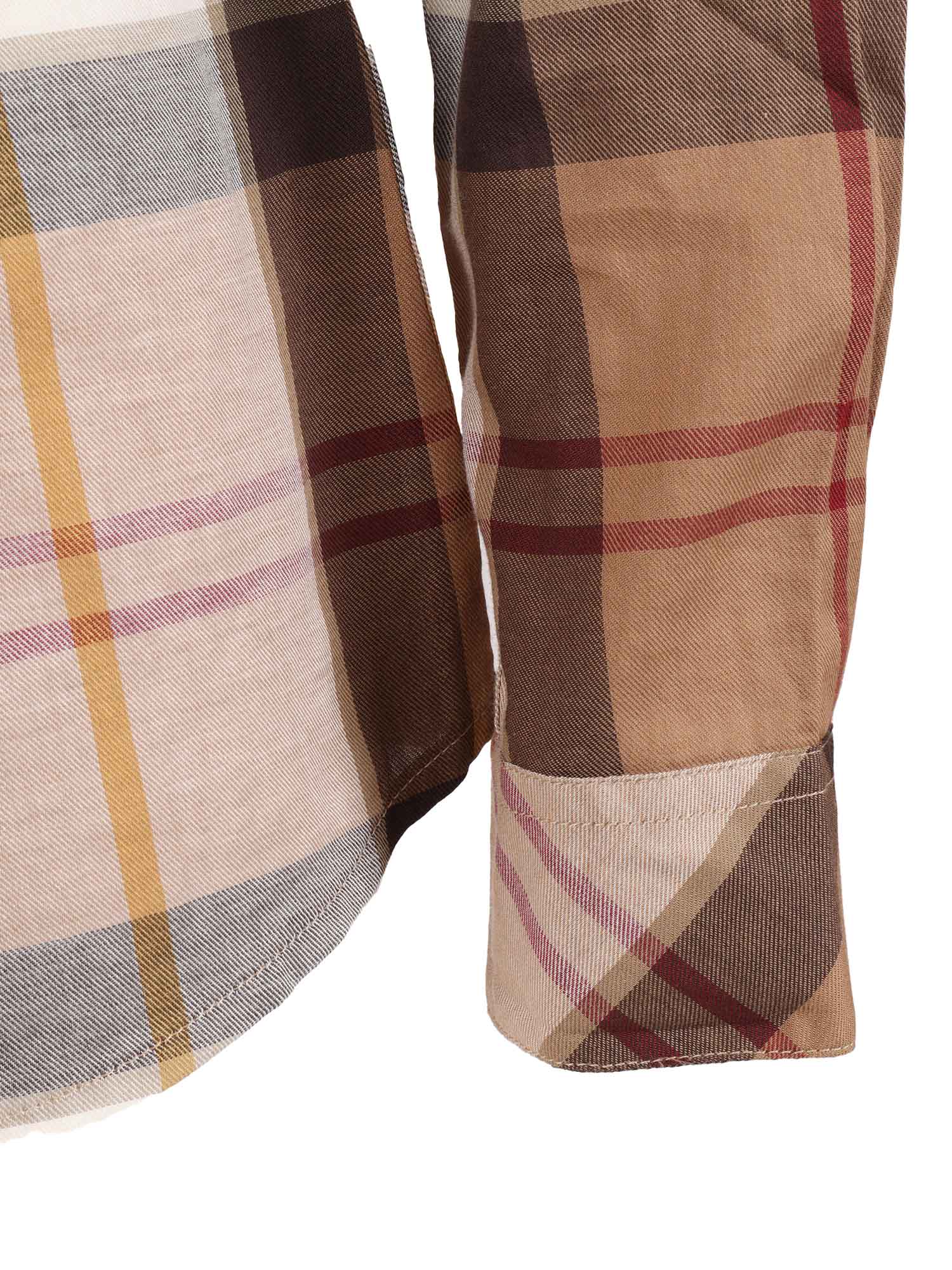 Barbour Checked Cotton Shirt In Multi