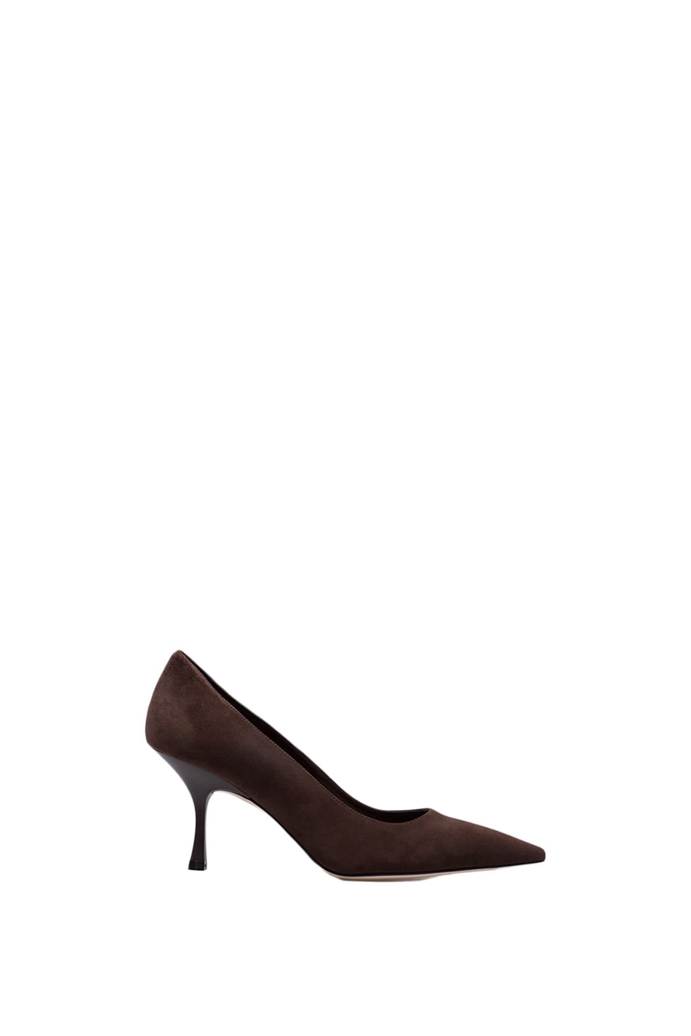 Shop Stuart Weitzman Naomi 75 Pumps In Brown