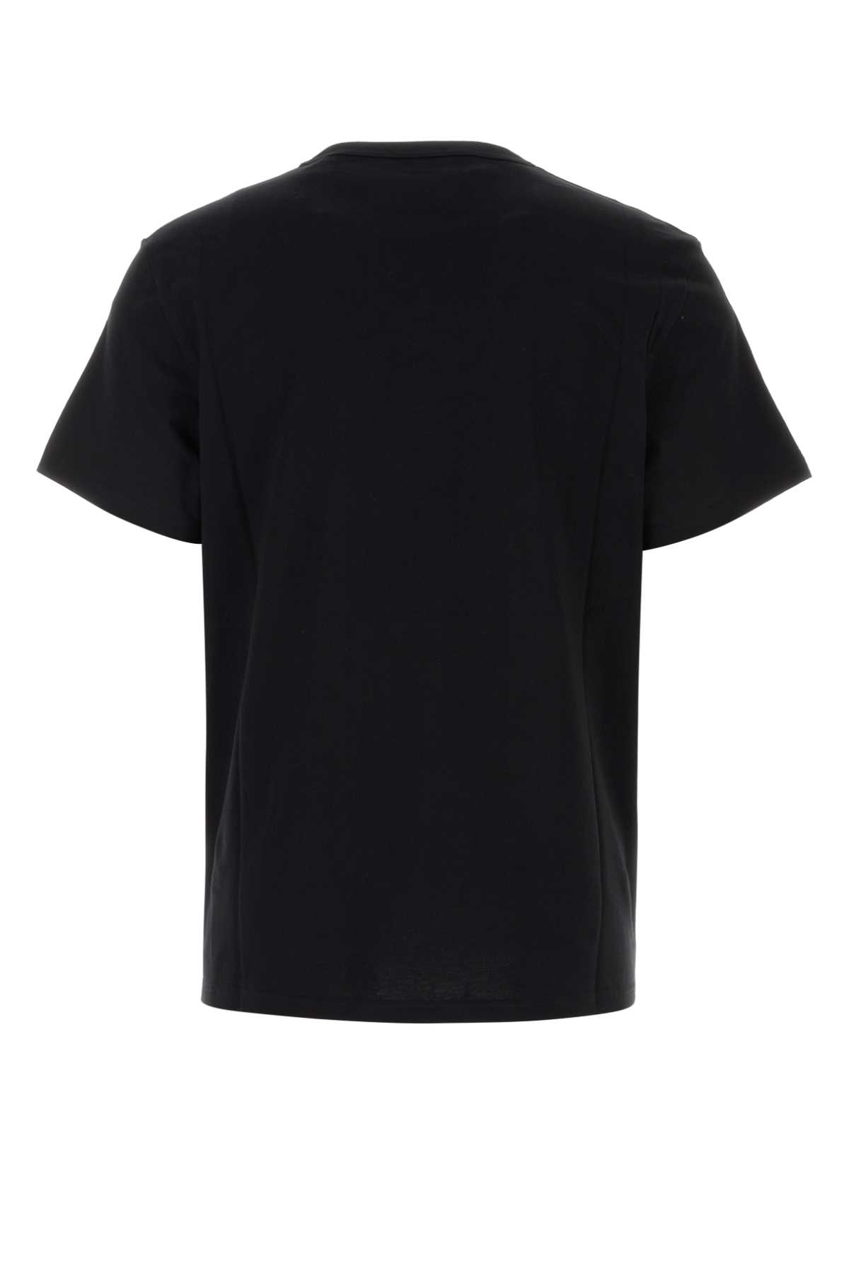 Shop Alexander Mcqueen Black Cotton T-shirt