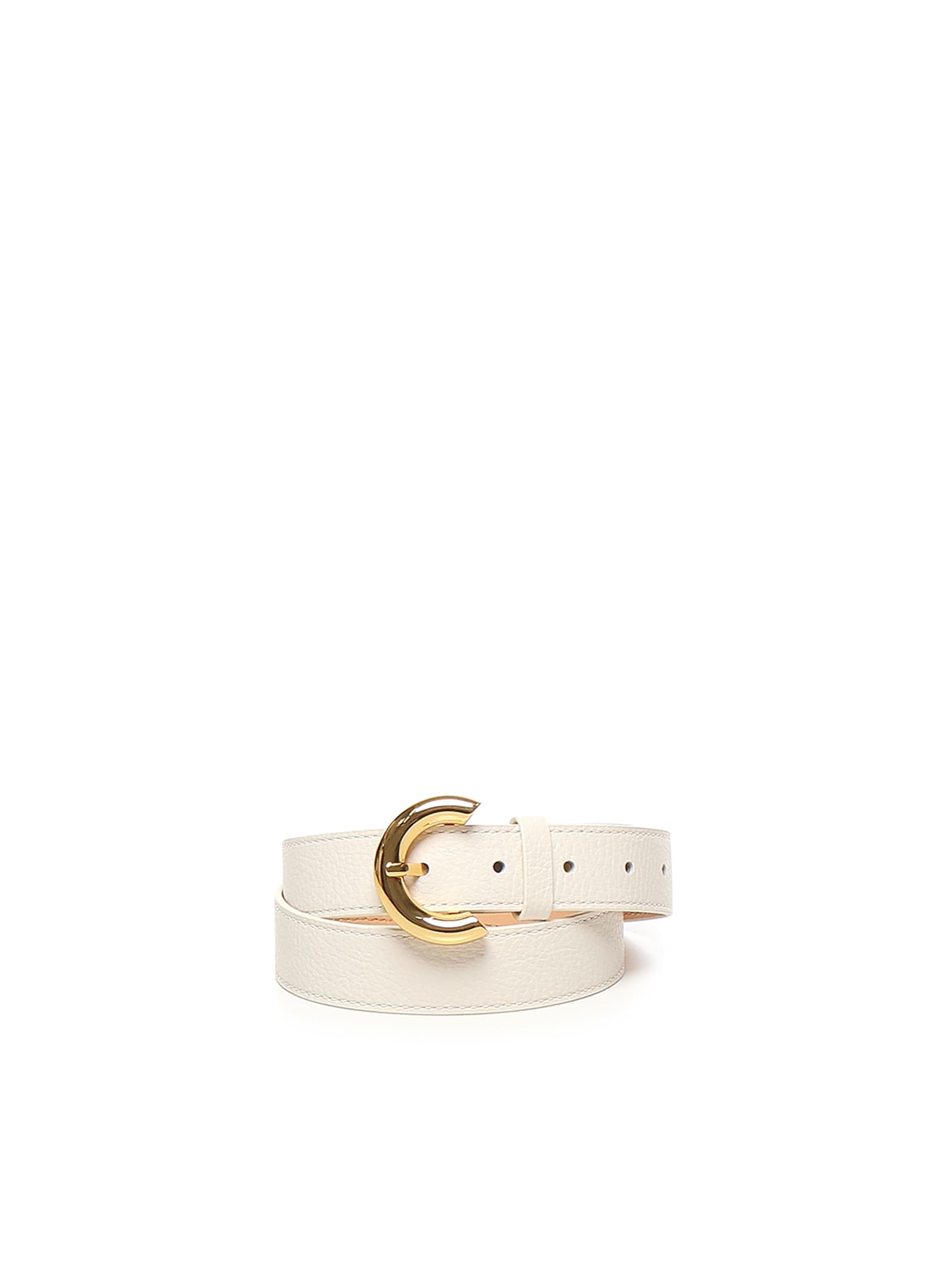 Coccinelle Leather Belt With Grain