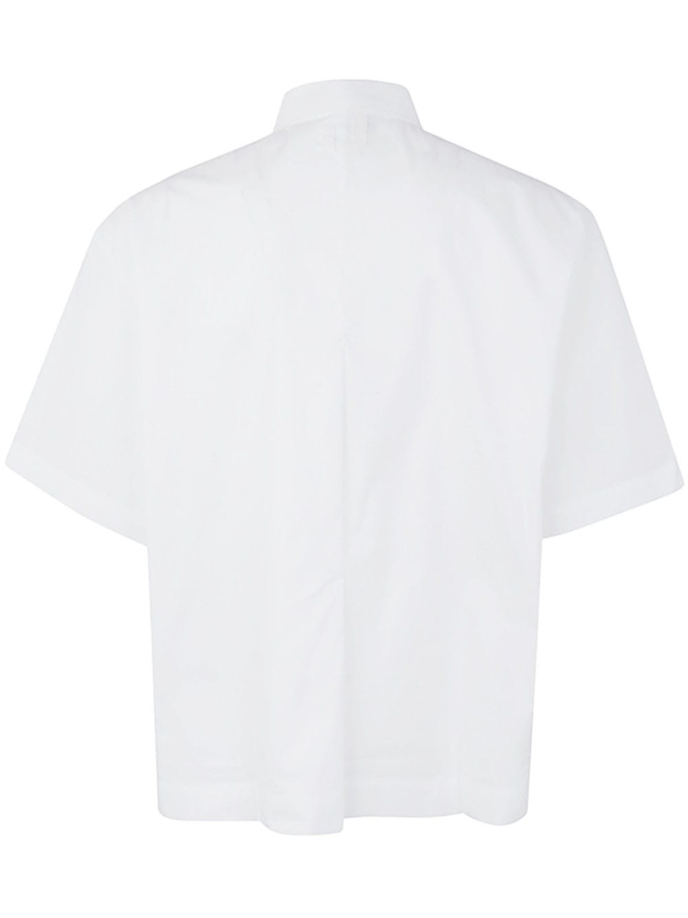 Shop Jacquemus Short Sleeve Shirt In White