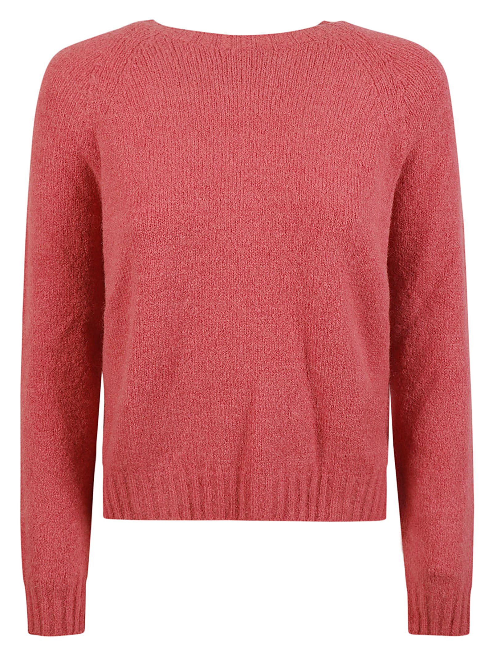 Shop Weekend Max Mara Ghiacci Sweatshirt In Dark Pink