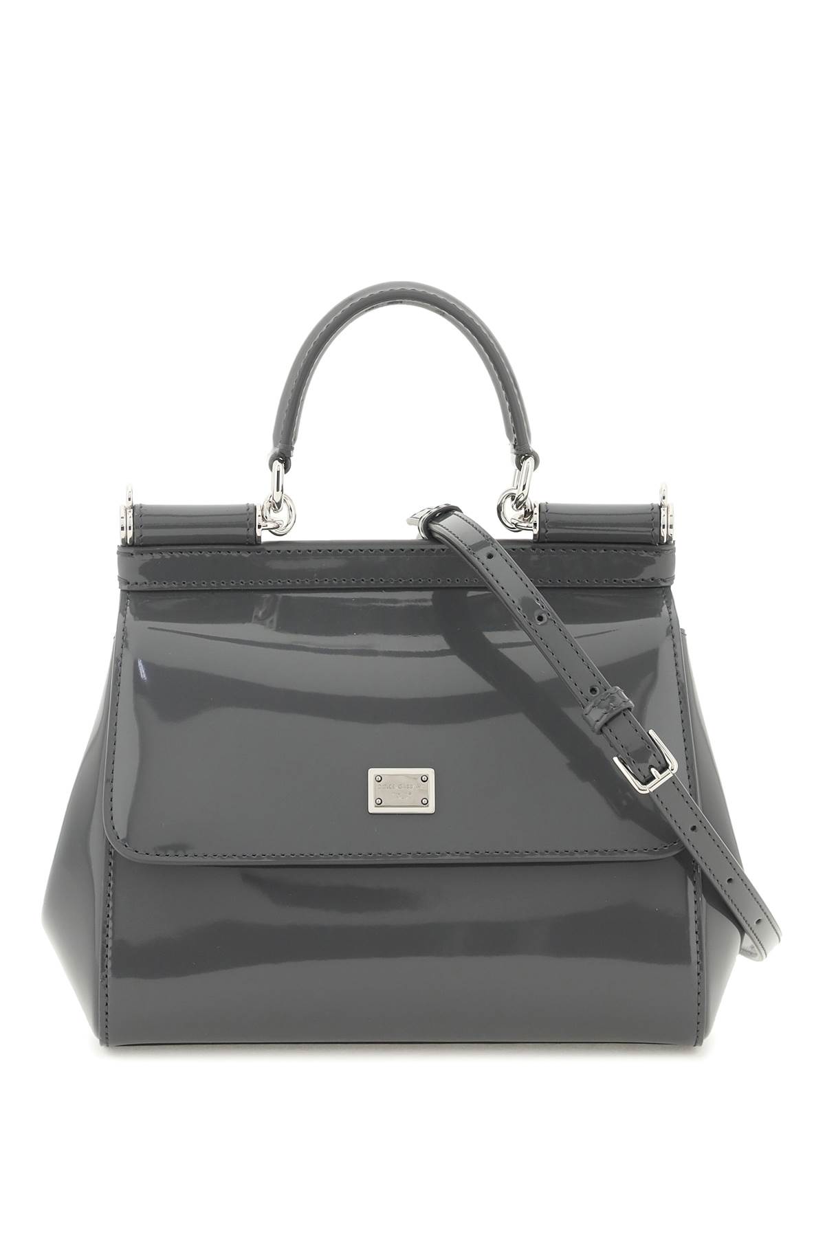 Dolce & Gabbana Patent Leather sicily Handbag