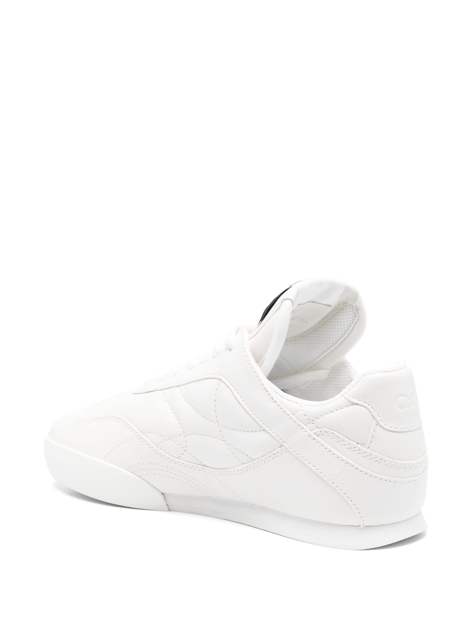 Shop Chloé Kick Sneakers In White