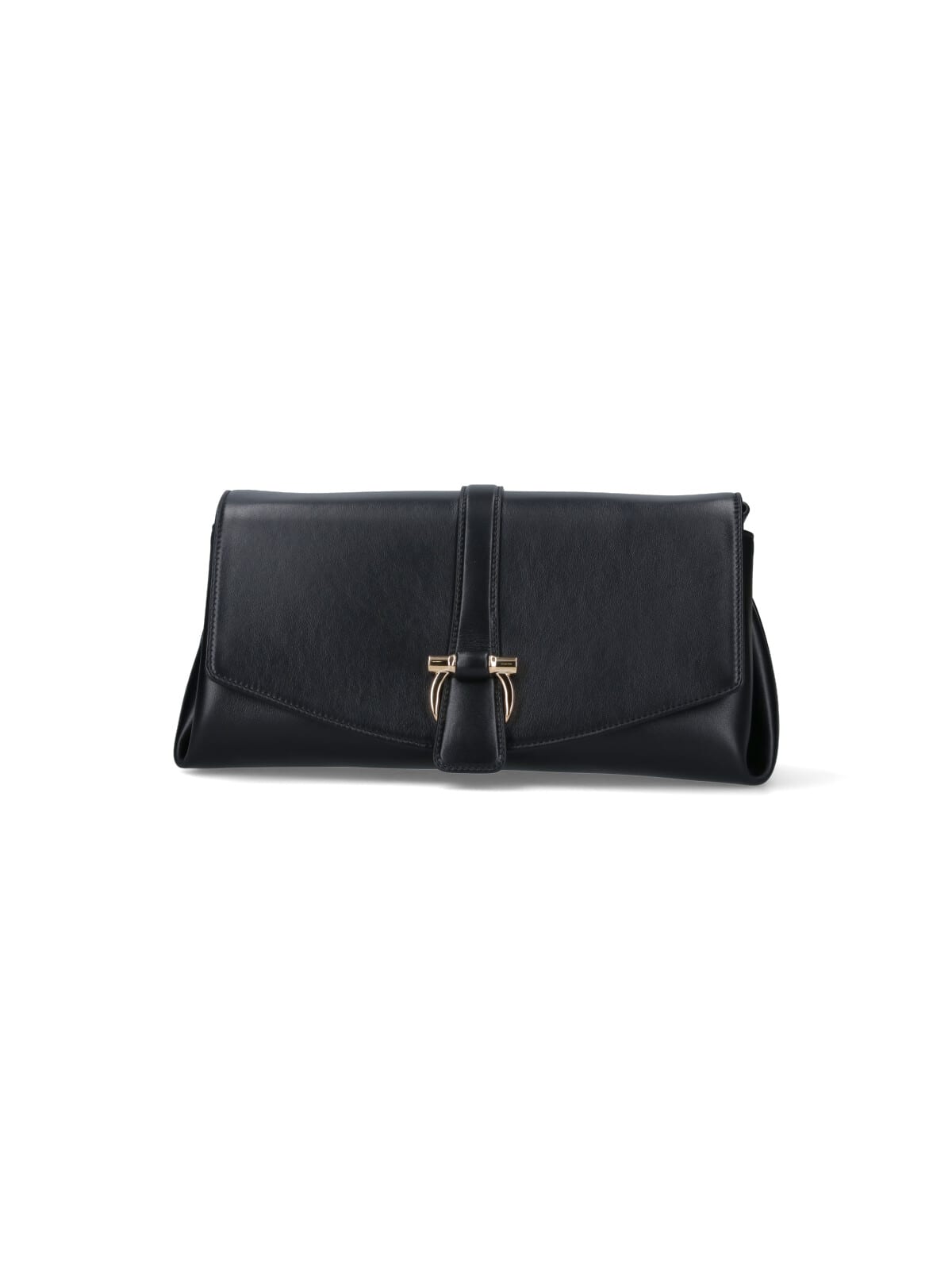 Shop Ferragamo Gancini Medium Crossbody Bag In Black