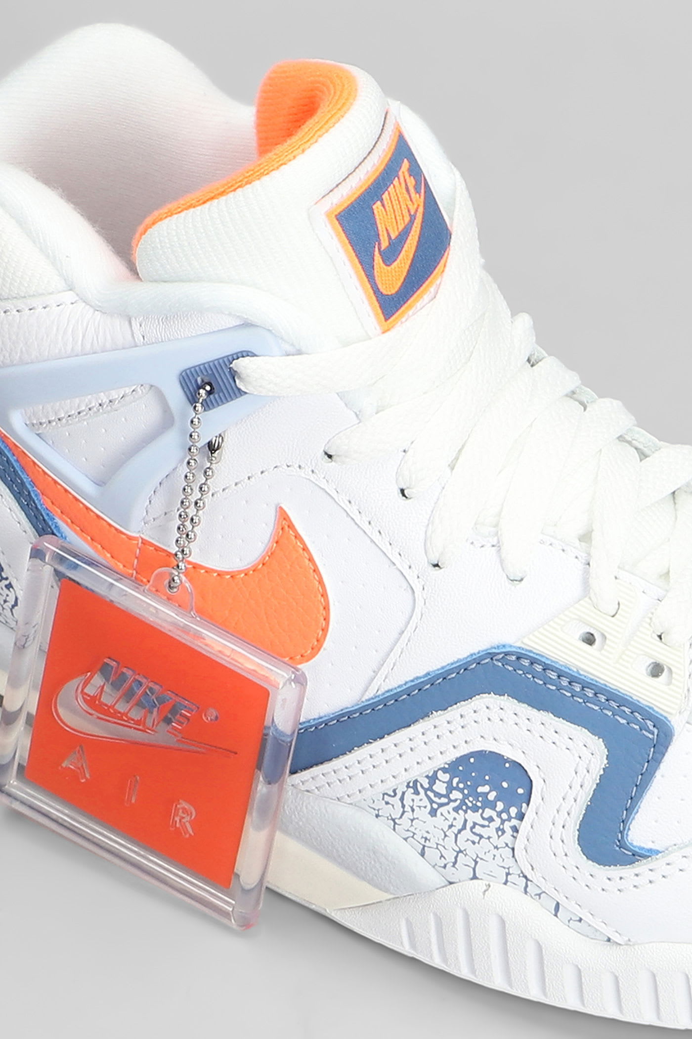 Nike Air Tech Challenge Sneakers In White Leather In White