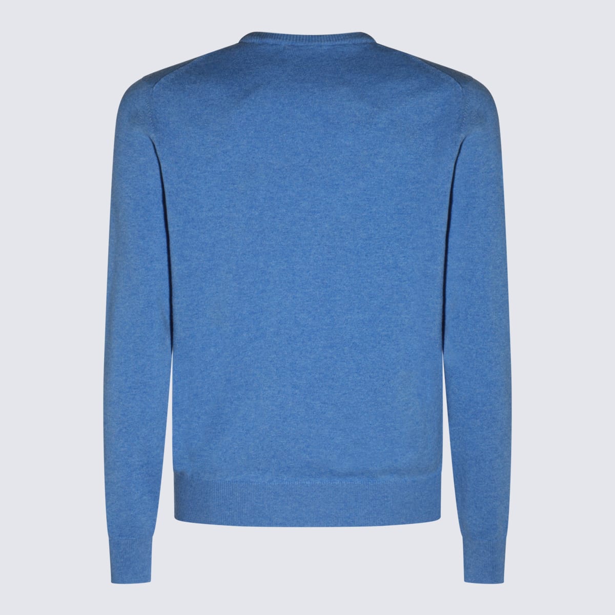 Shop Malo Blue Cashmere Jumper In Atlantico