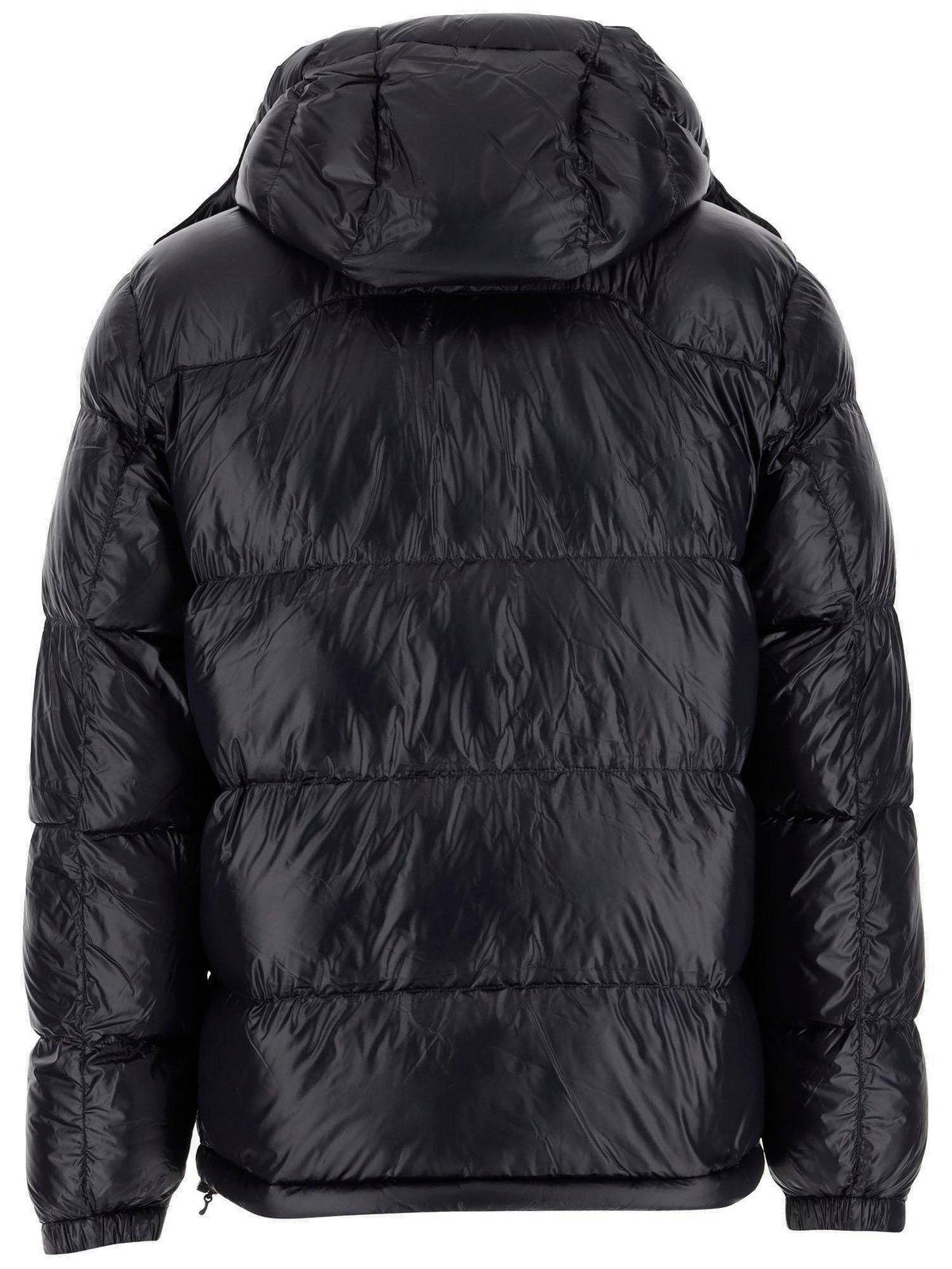 Shop Polo Ralph Lauren The Gorham Glossed Down Jacket Down Jacket In Black