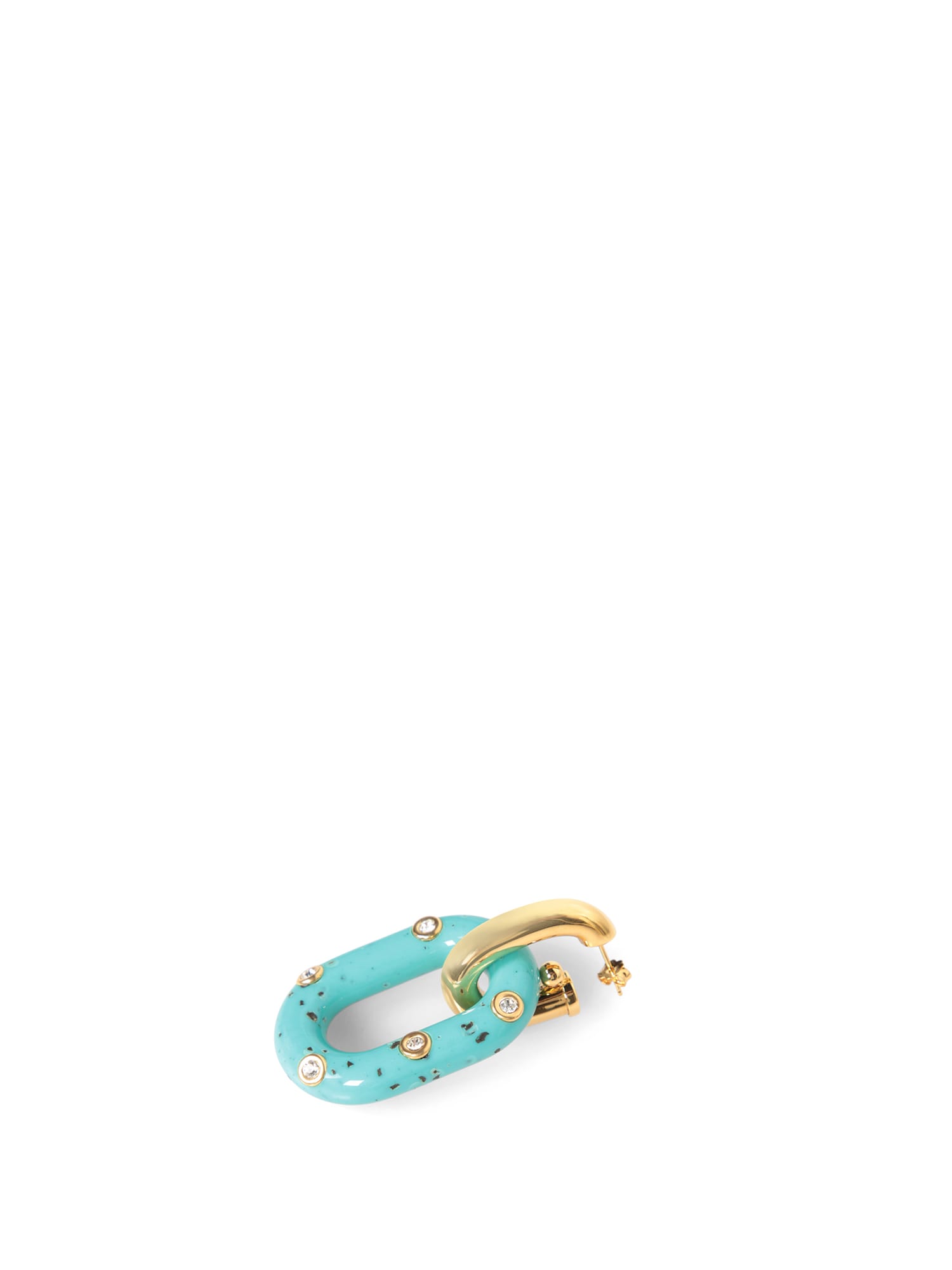 Rabanne Xl Link Earrings In Multicolour