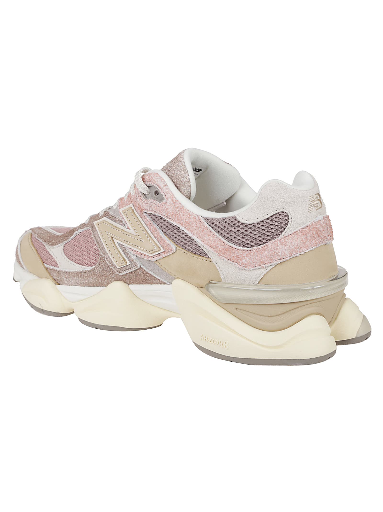 New Balance 9060 Leather And Mesh Low-top Sneakers