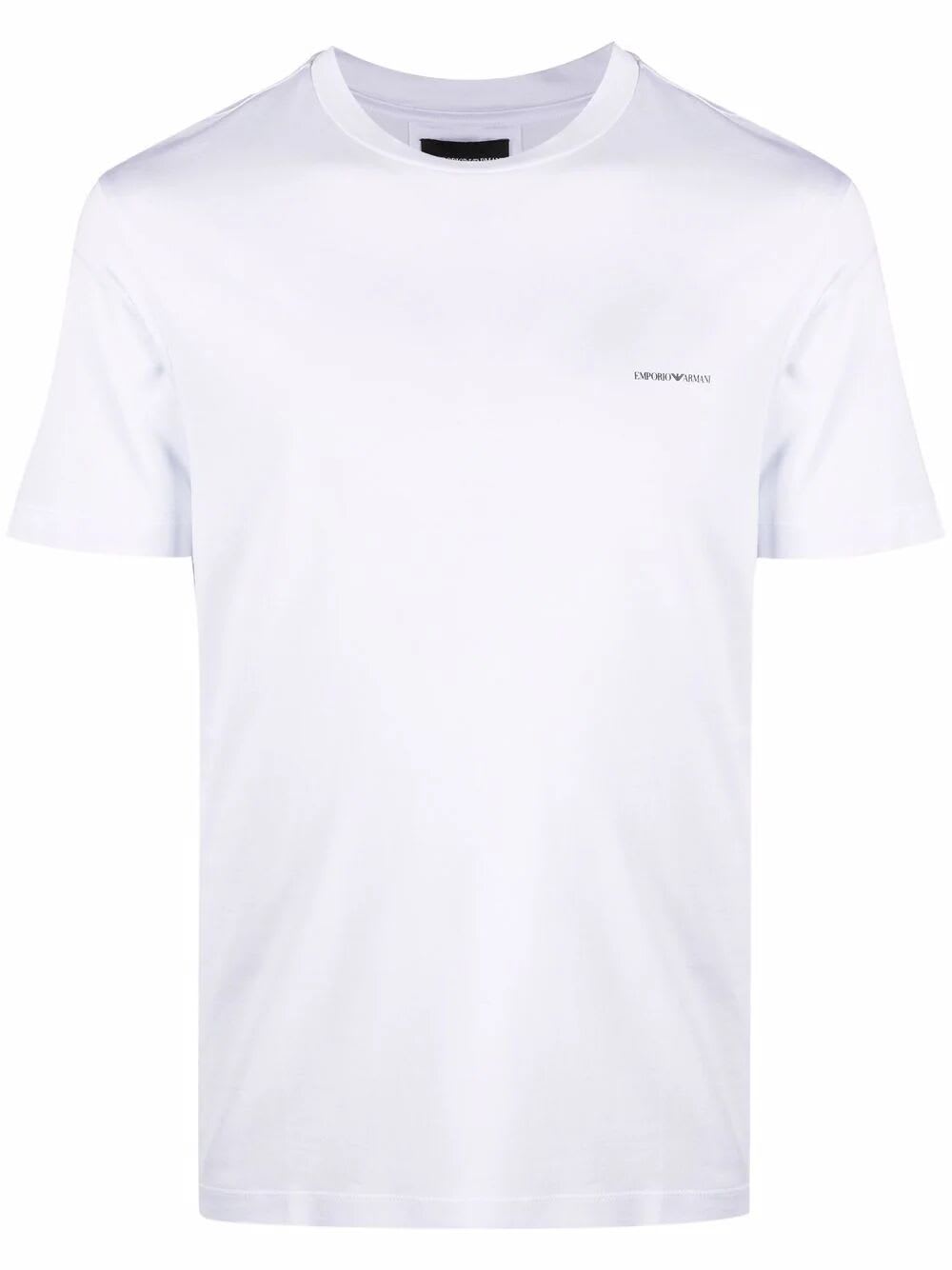Emporio Armani T-shirt In Optic White