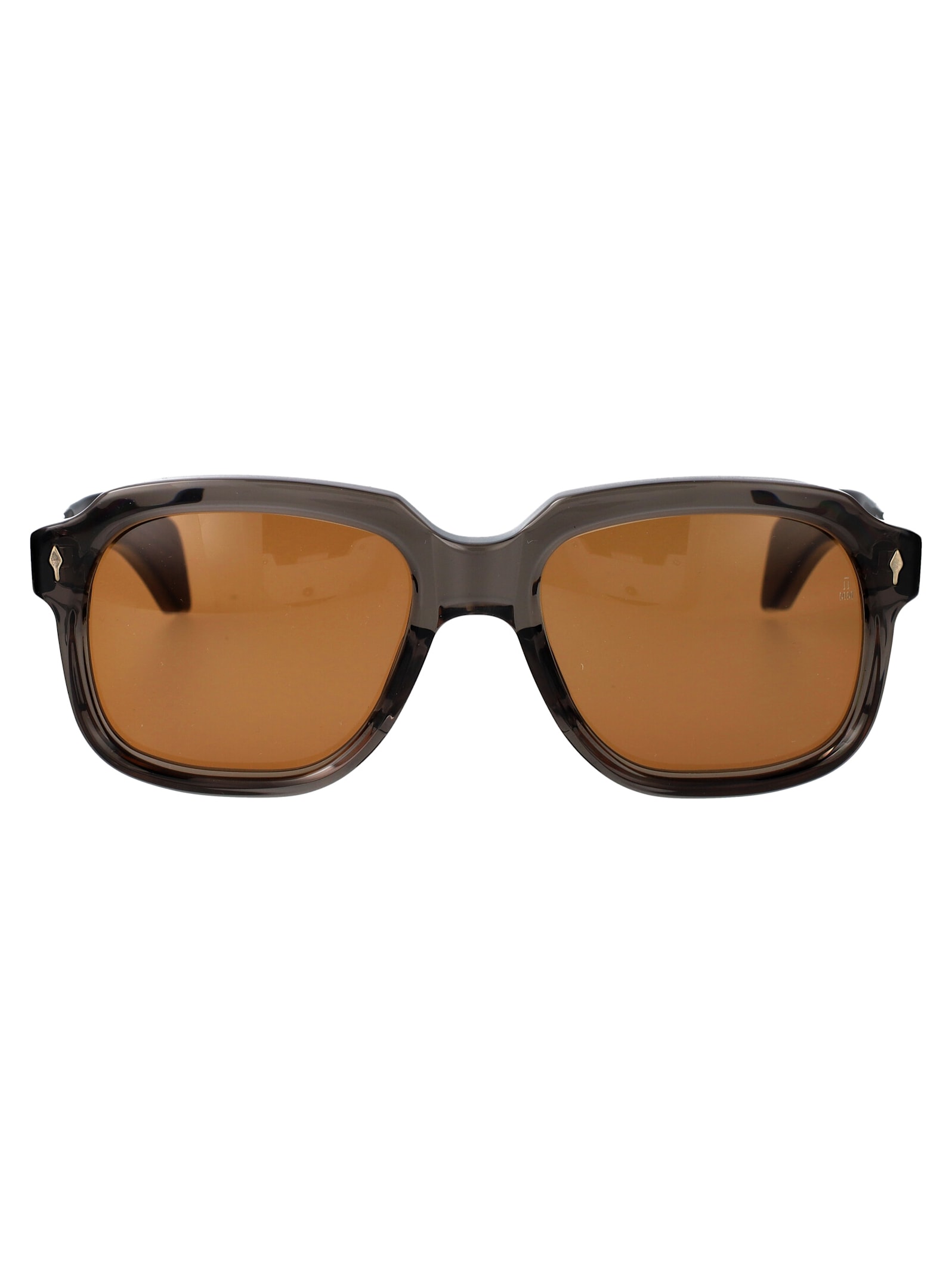 Jacques Marie Mage Union Sunglasses In Brown