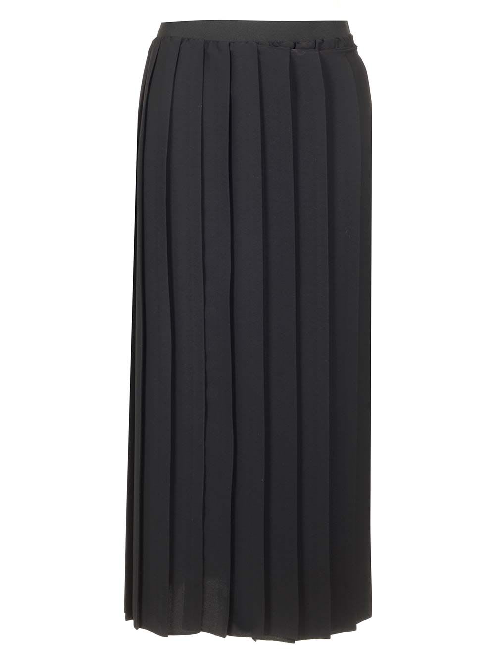 Pleated Midi Skirt