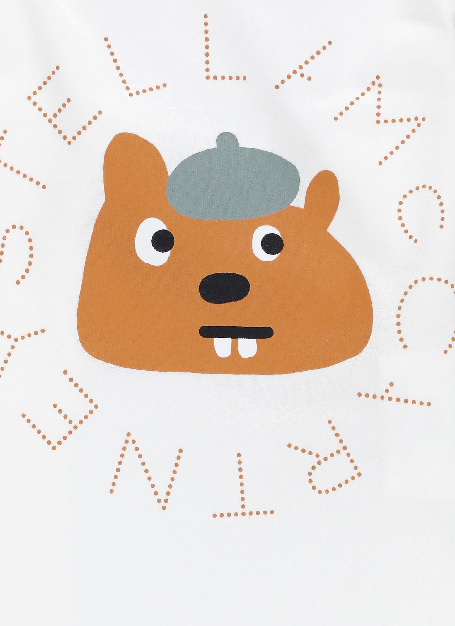 Stella Mccartney T-shirt With Logo In Gray